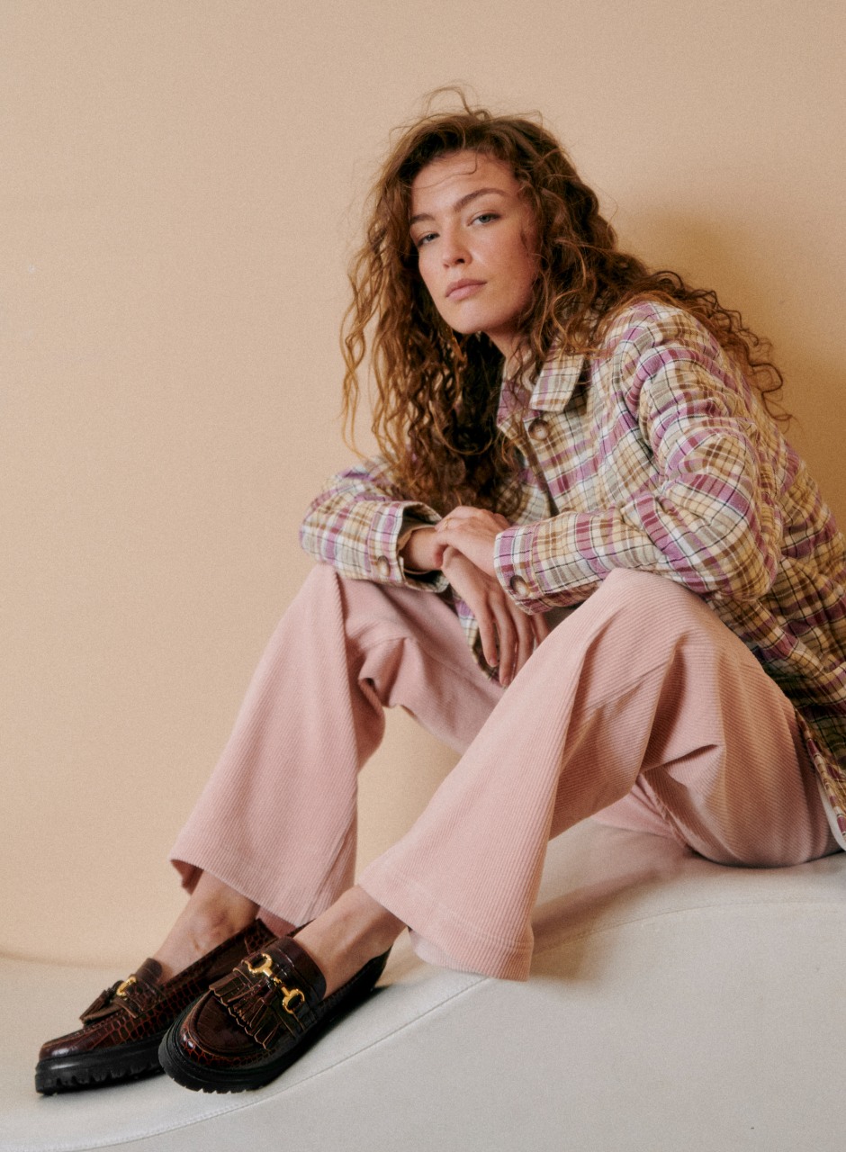 Will Jacket Violet Check