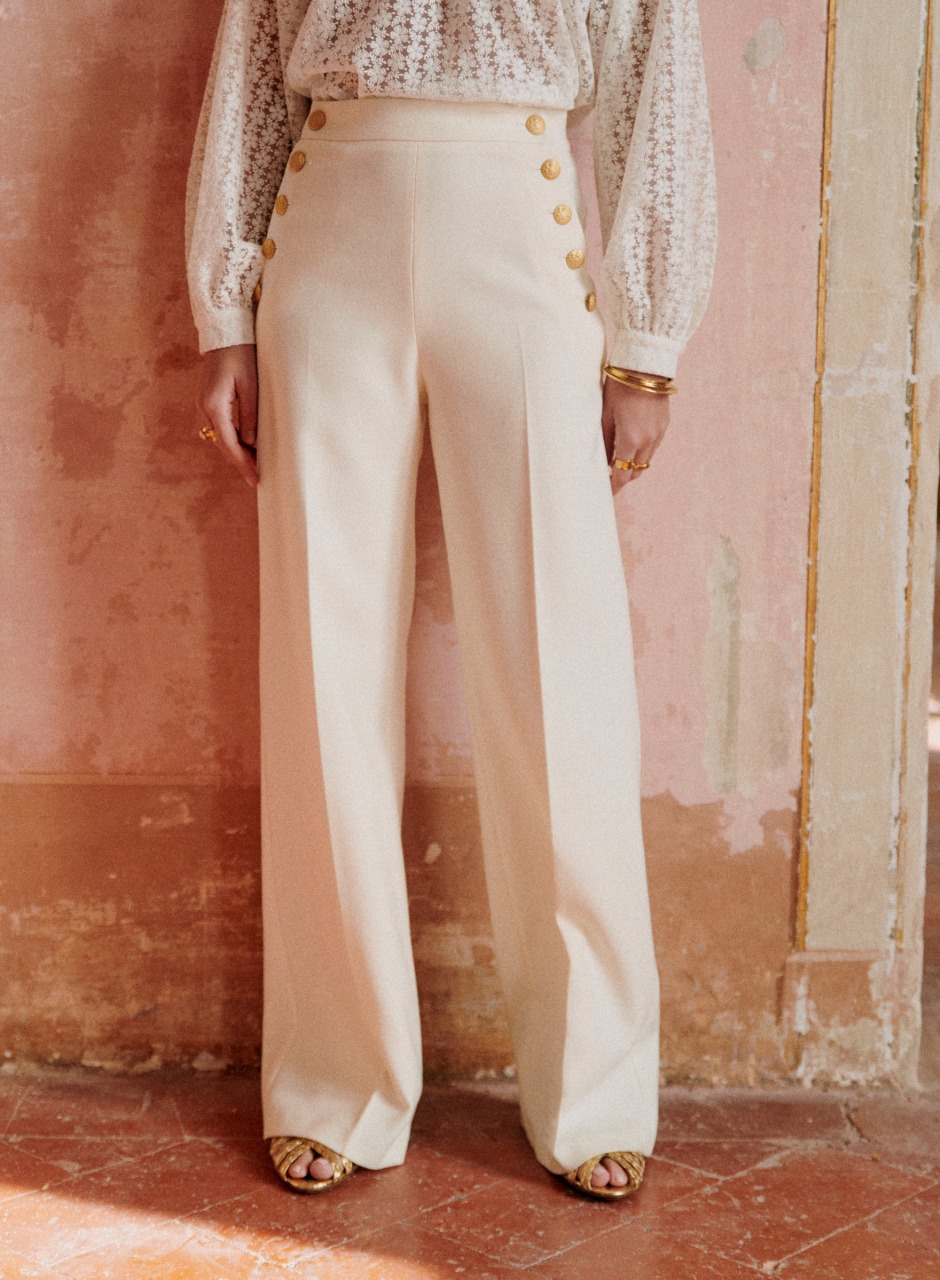 Marino Trousers Ecru