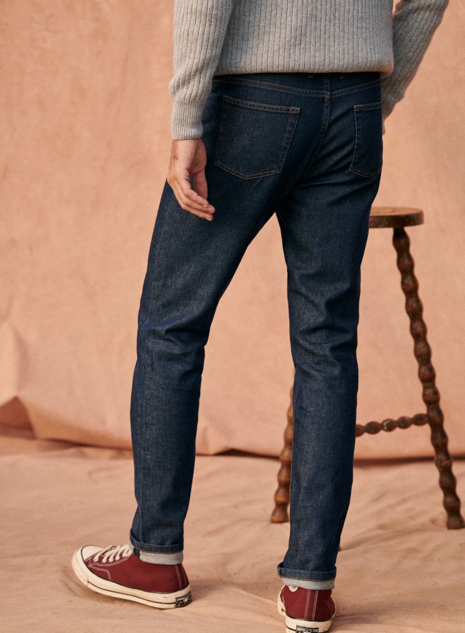 Avi Slim Jeans Denim