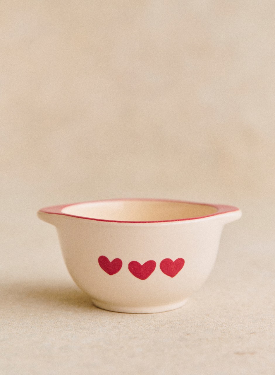 S��zane x Maison Roussot - Little Hearts Bowl Red