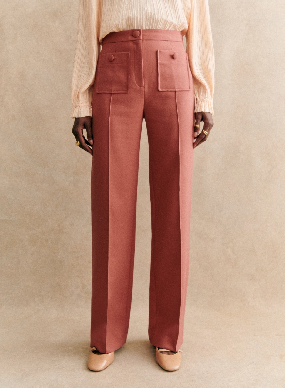 Dan Trousers Rosewood