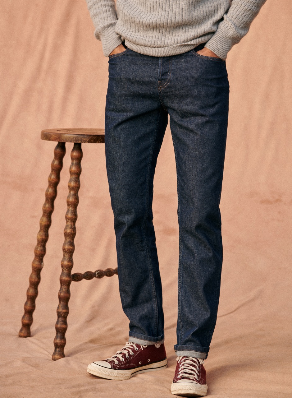 Avi Slim Jeans Denim