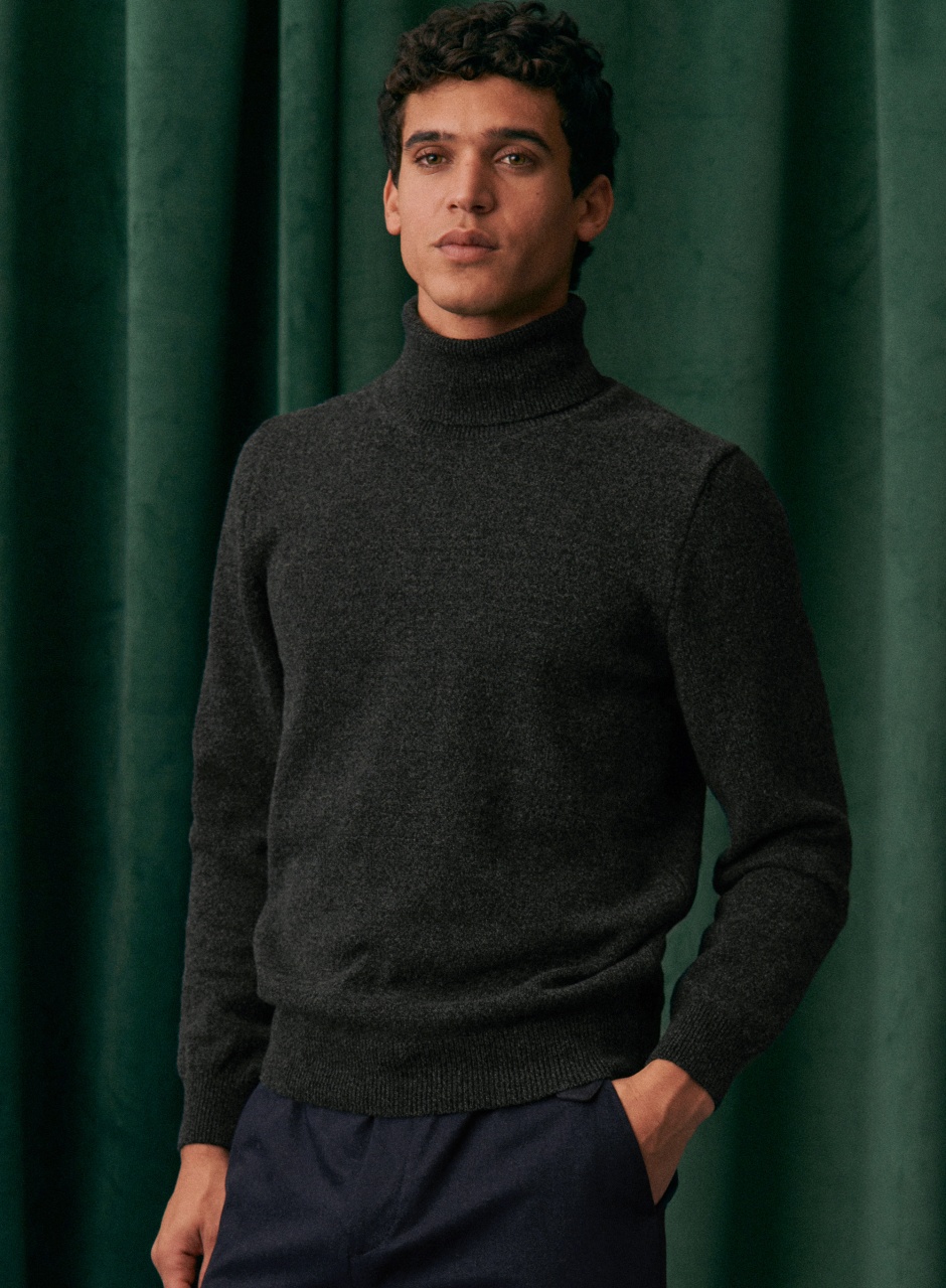 Kyle Sweater Charcoal Grey