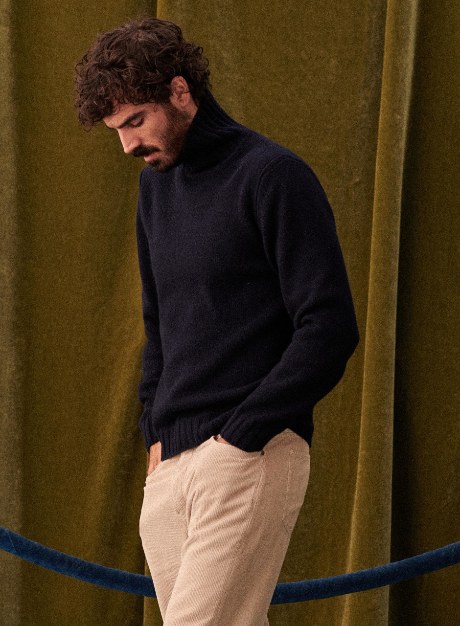 Vincent Sweater Navy Blue