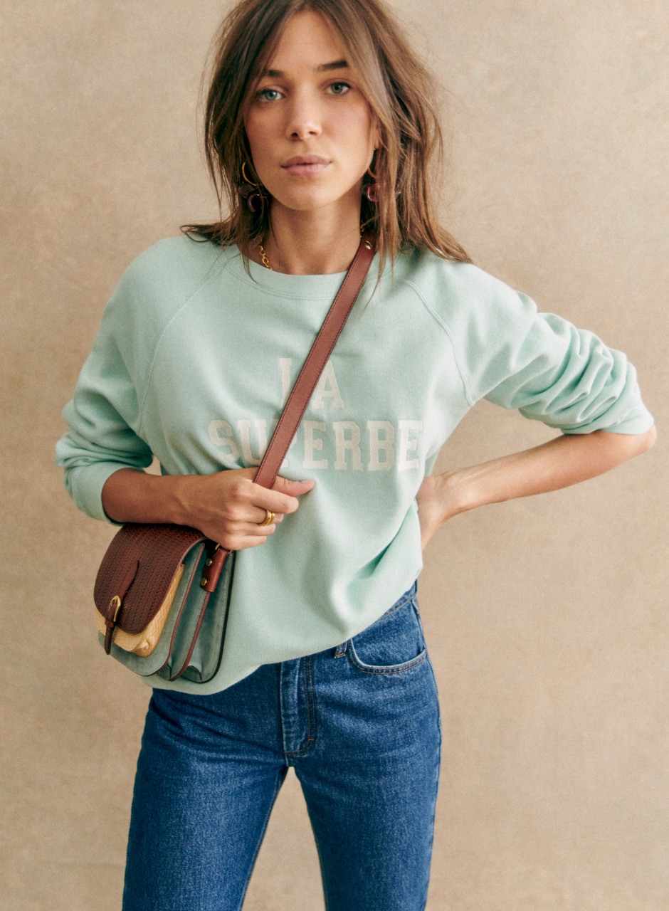 La Superbe Sweat-Shirt Sea Green