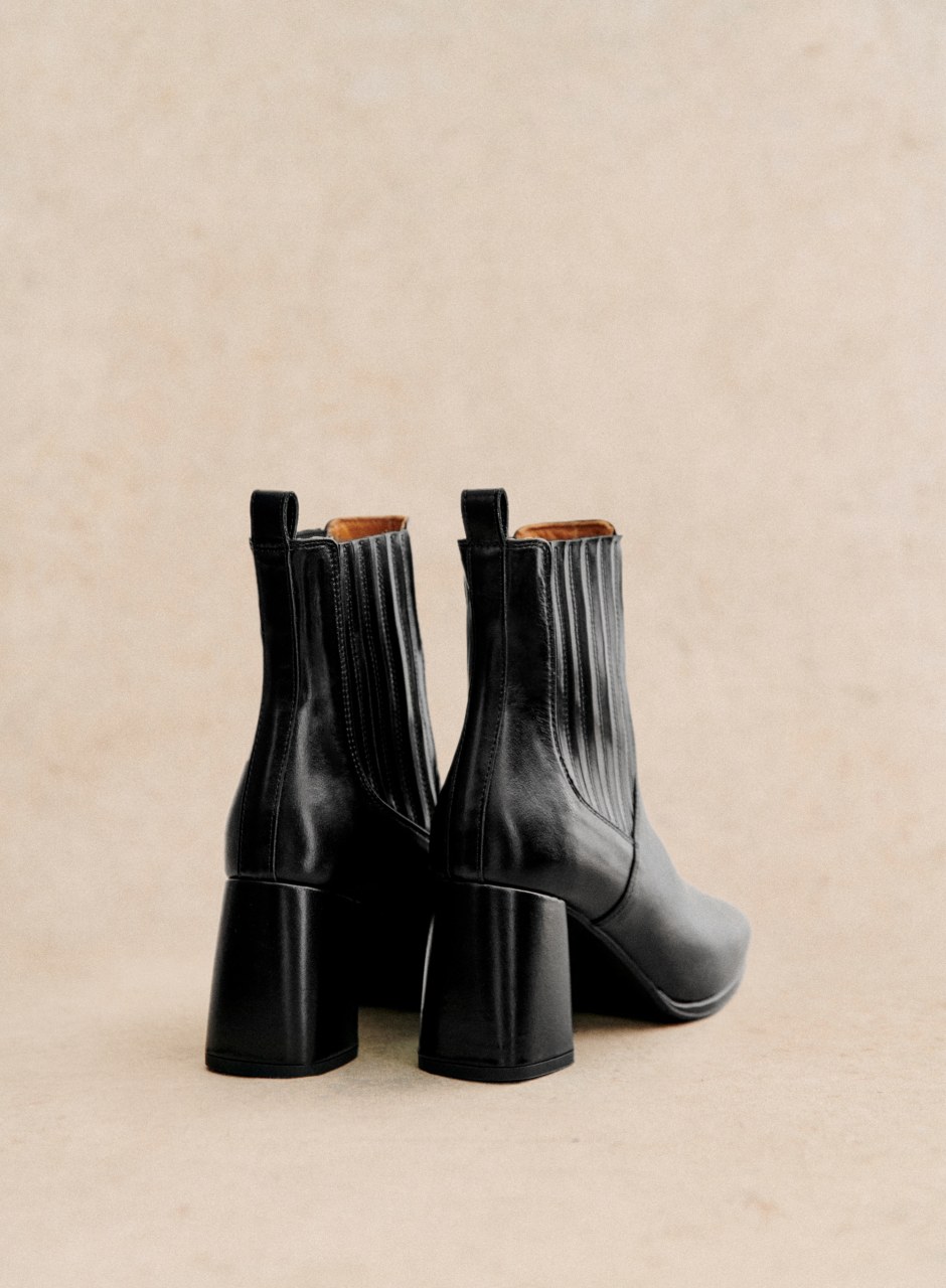 Dorie Boots Smooth Black