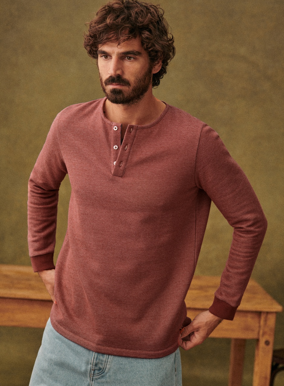 Spike Henley Rust