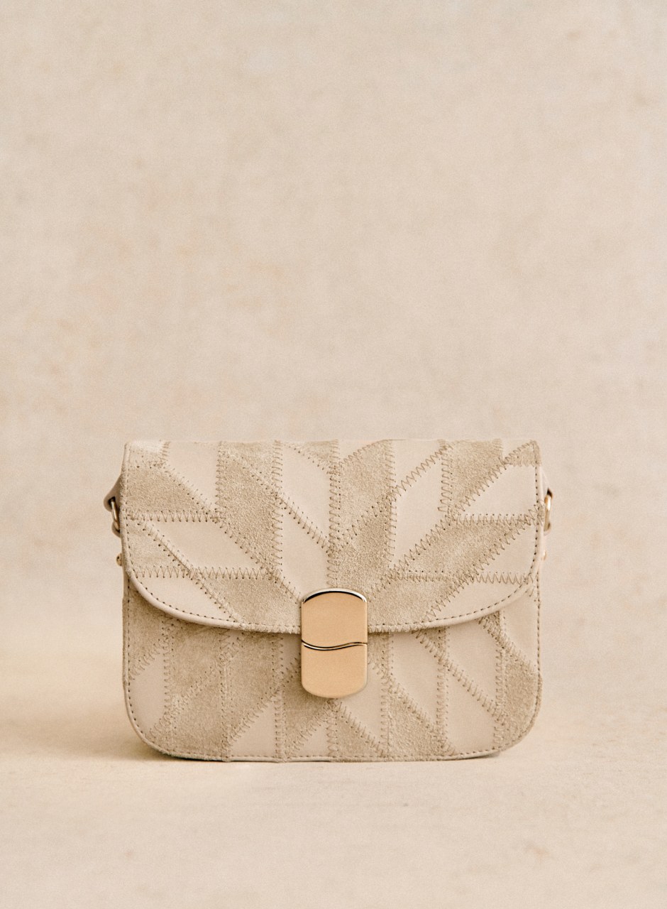 Mini Milo Classic Bag Sand/ Multicoloured Patchwork