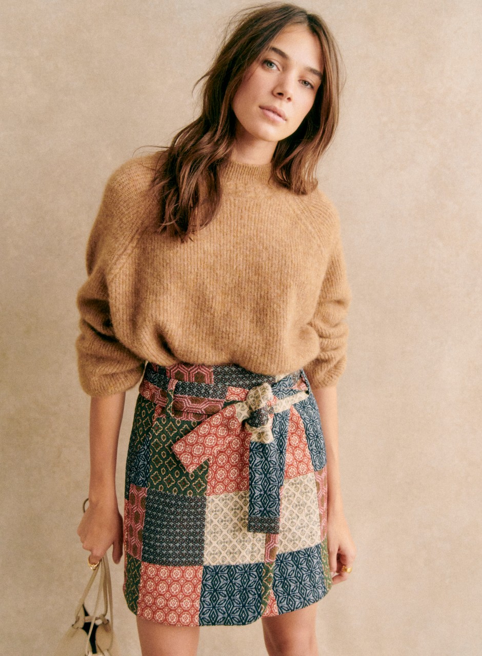 Leandra Skirt Dama Patchwork