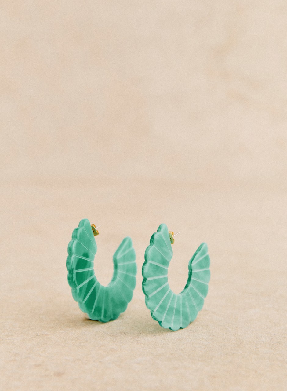 Sandy Earrings Lagoon