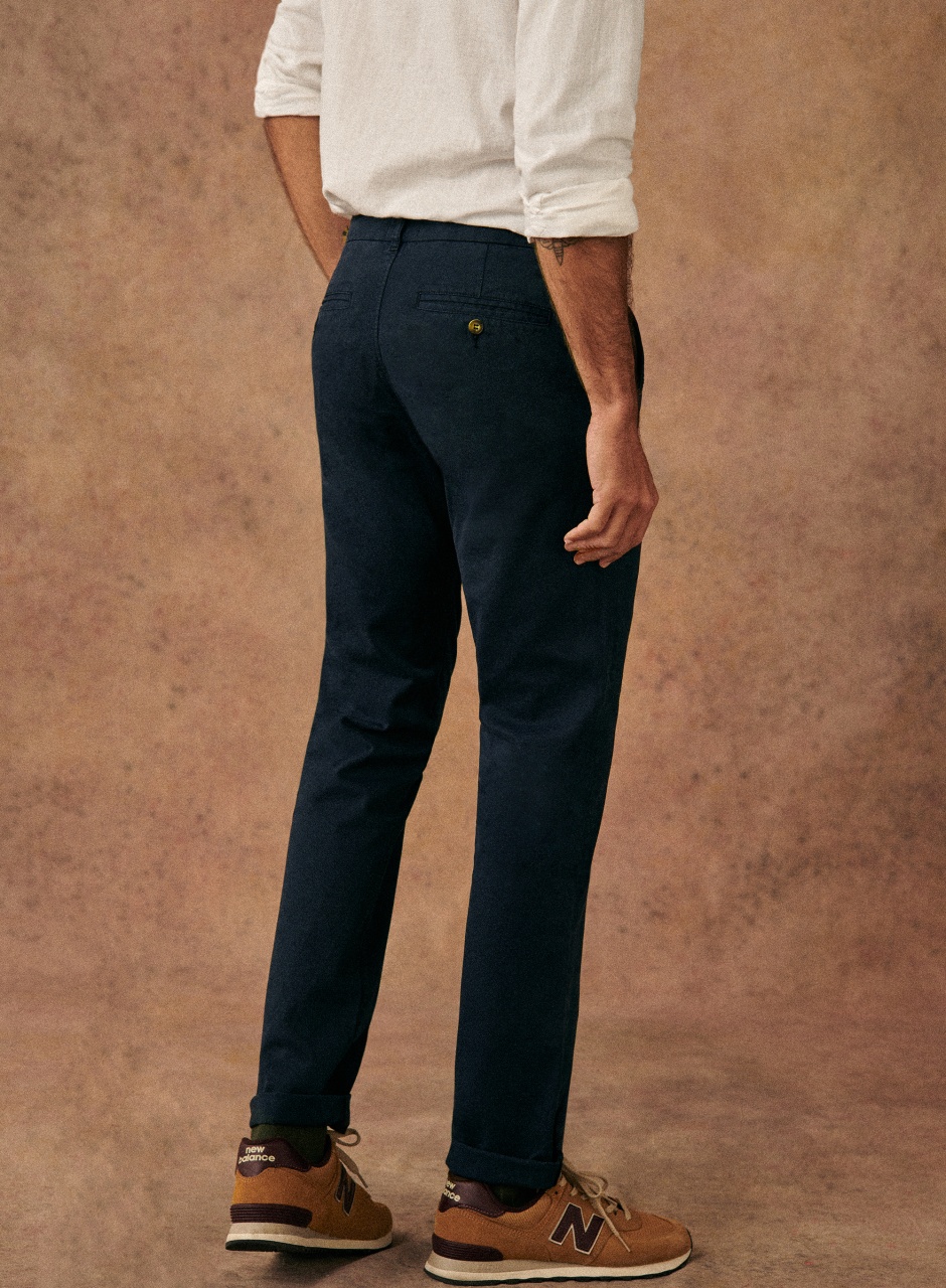 Tom Chinos Navy Blue