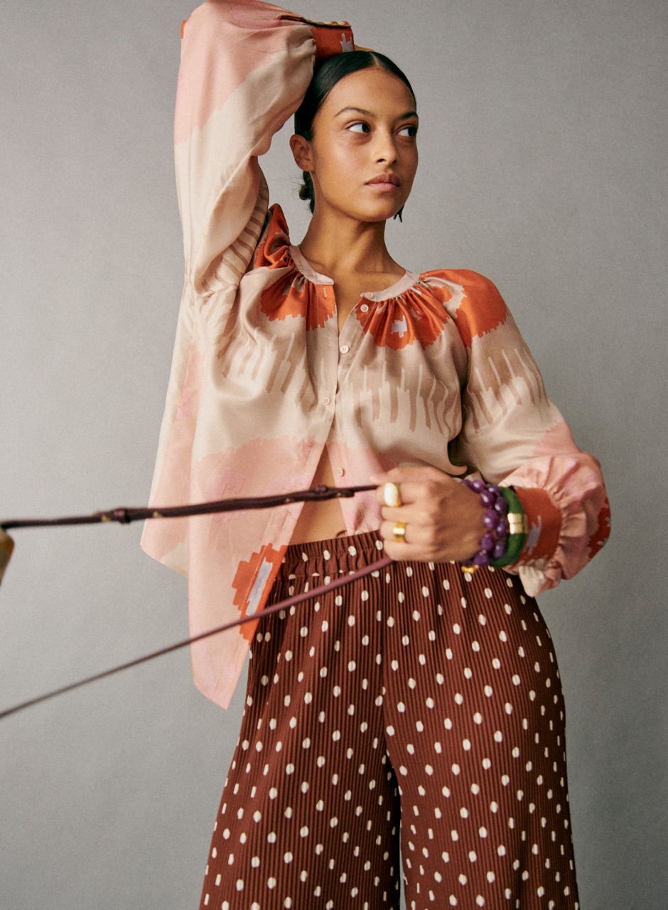 Lealys Shirt Pink Sand