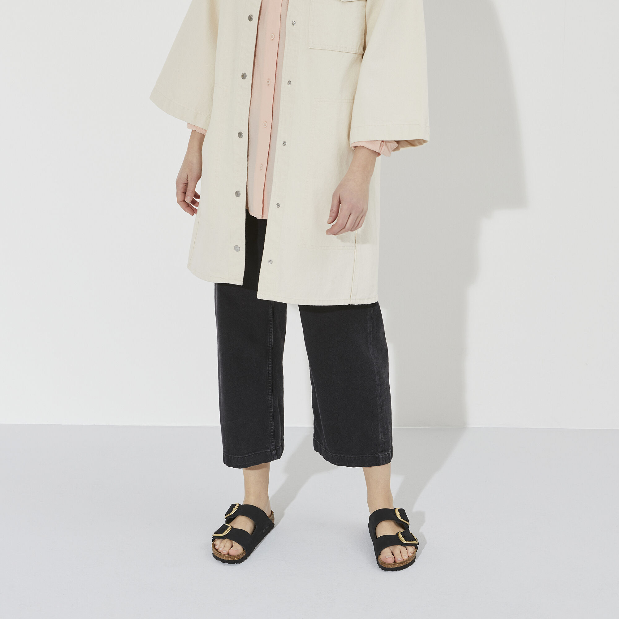 Arizona Big Buckle Nubuk Leather