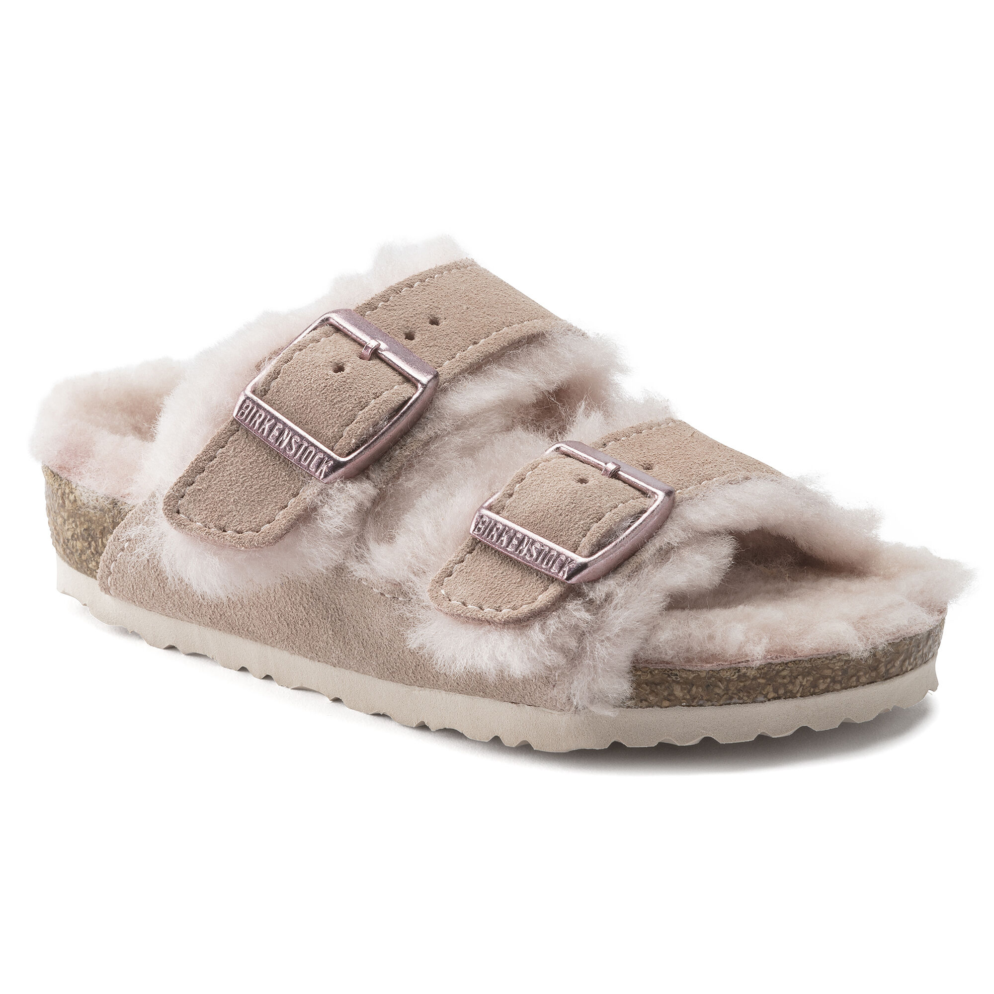 Arizona Shearling Kids Suede Leather