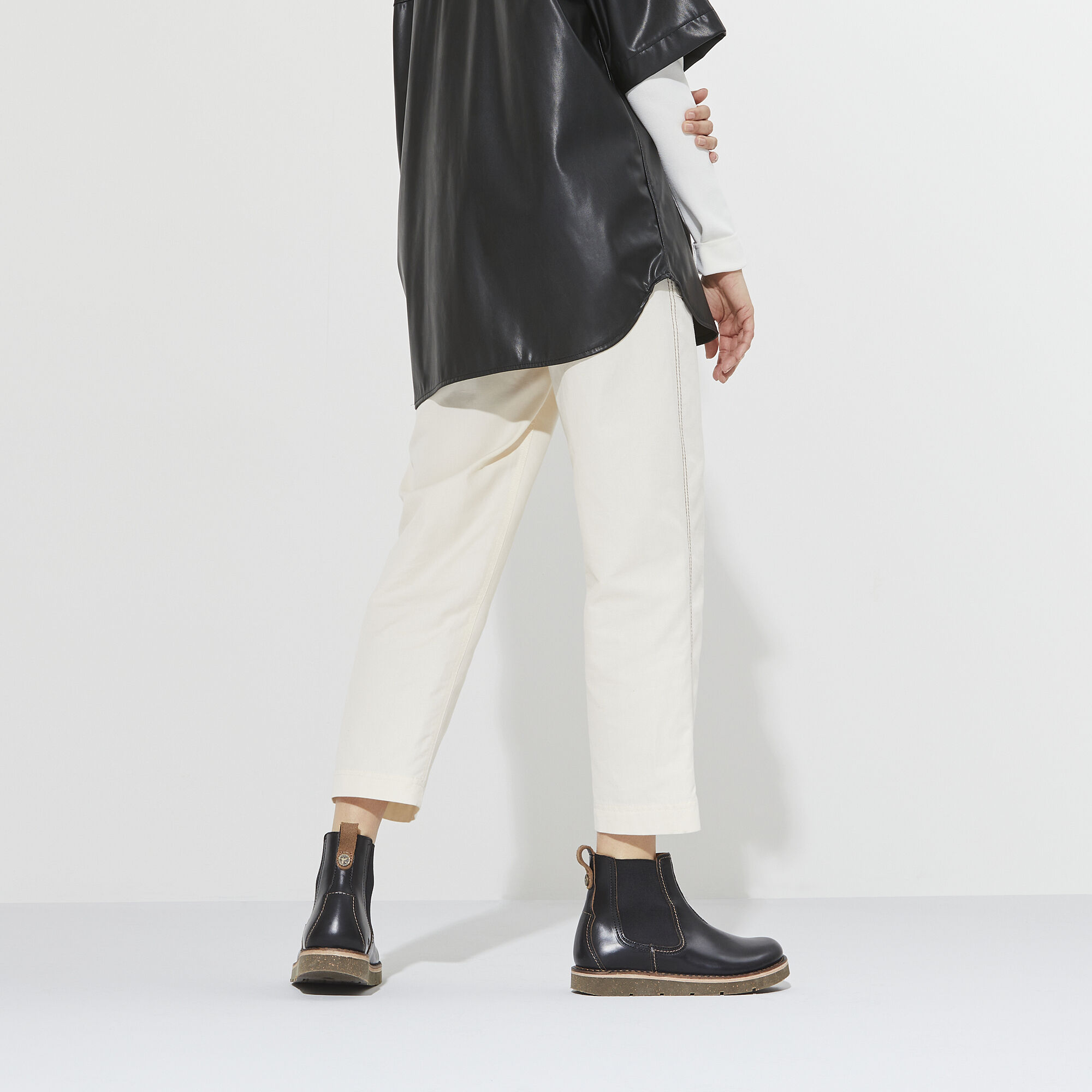 Birmingham Slip On Women Natural Leather Oiled