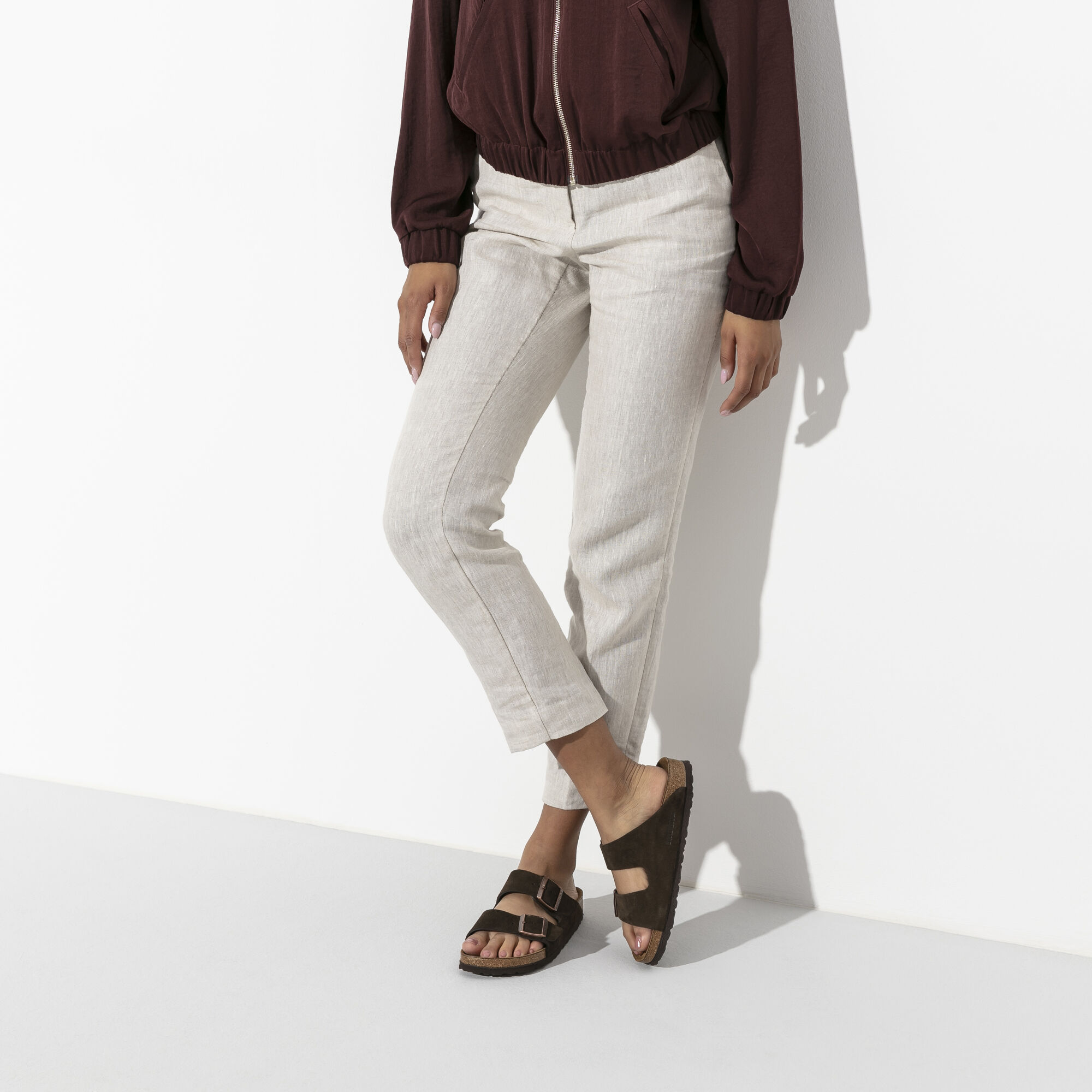 Arizona Soft Footbed Suede Leather