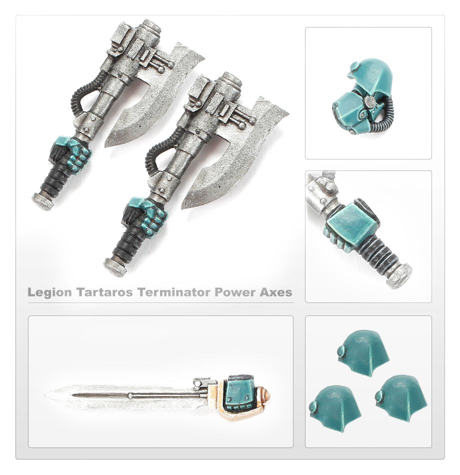 Legion Tartaros Terminator Power Axes Set