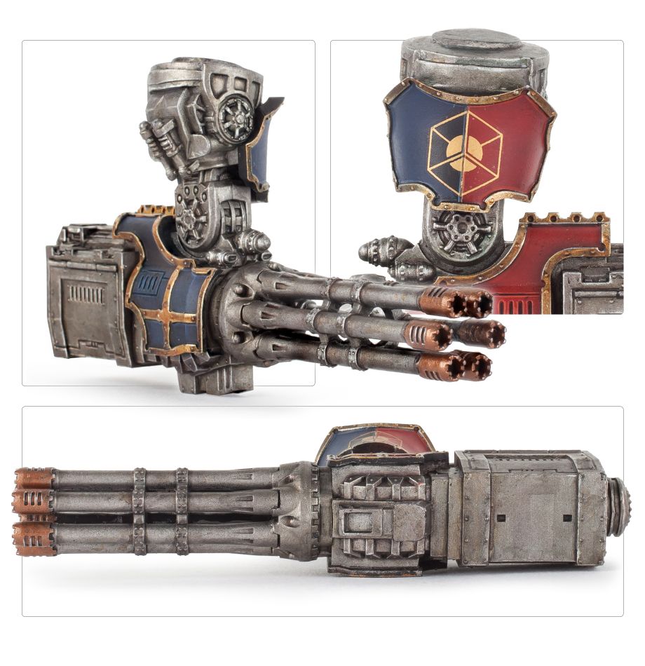 Adeptus Titanicus Warlord Battle Titan Macro Gatling Blaster