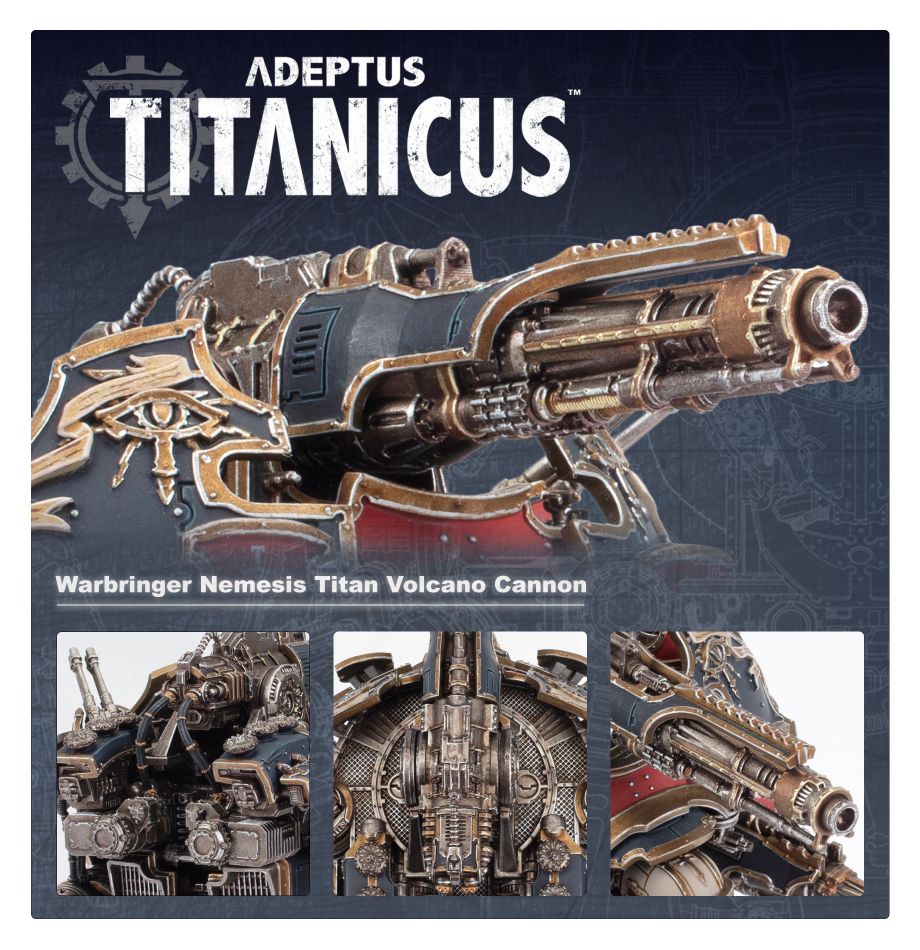 Warbringer Nemesis Titan Belicosa Volcano Cannon
