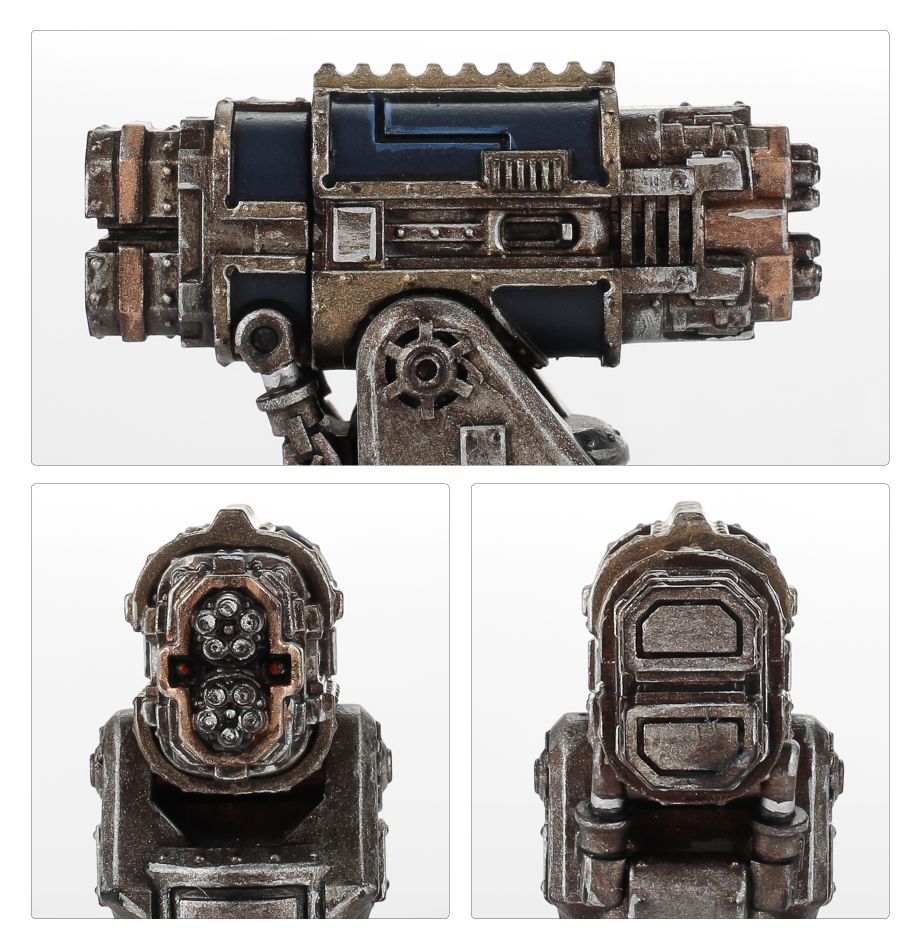 Adeptus Titanicus Warlord Battle Titan Paired Vulcan Mega-bolters