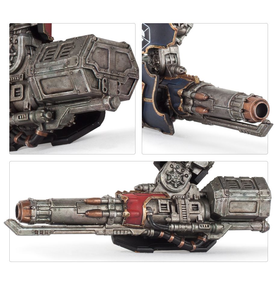 Adeptus Titanicus Warlord Battle Titan Quake Cannon