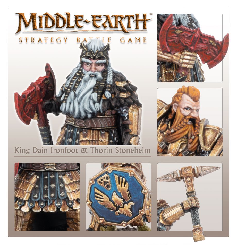 King Dáin Ironfoot™ and Thorin III 'Stonehelm'