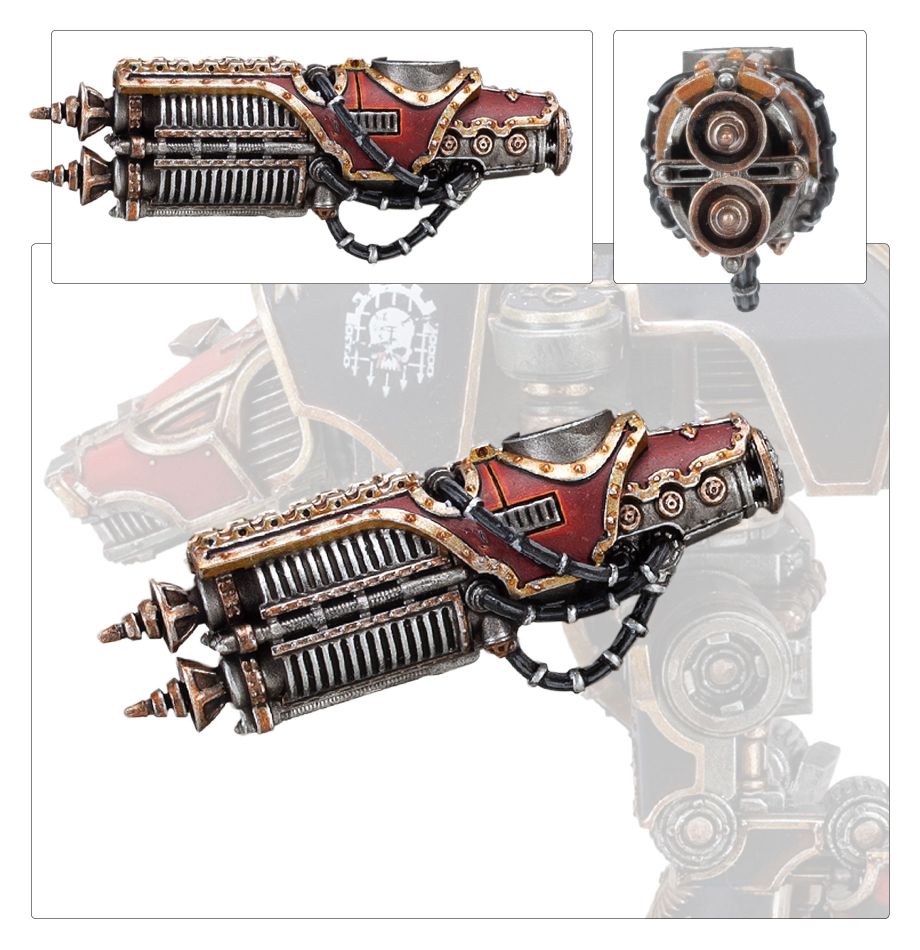 Adeptus Titanicus - Warhound Titan Conversion Beam Dissolutor