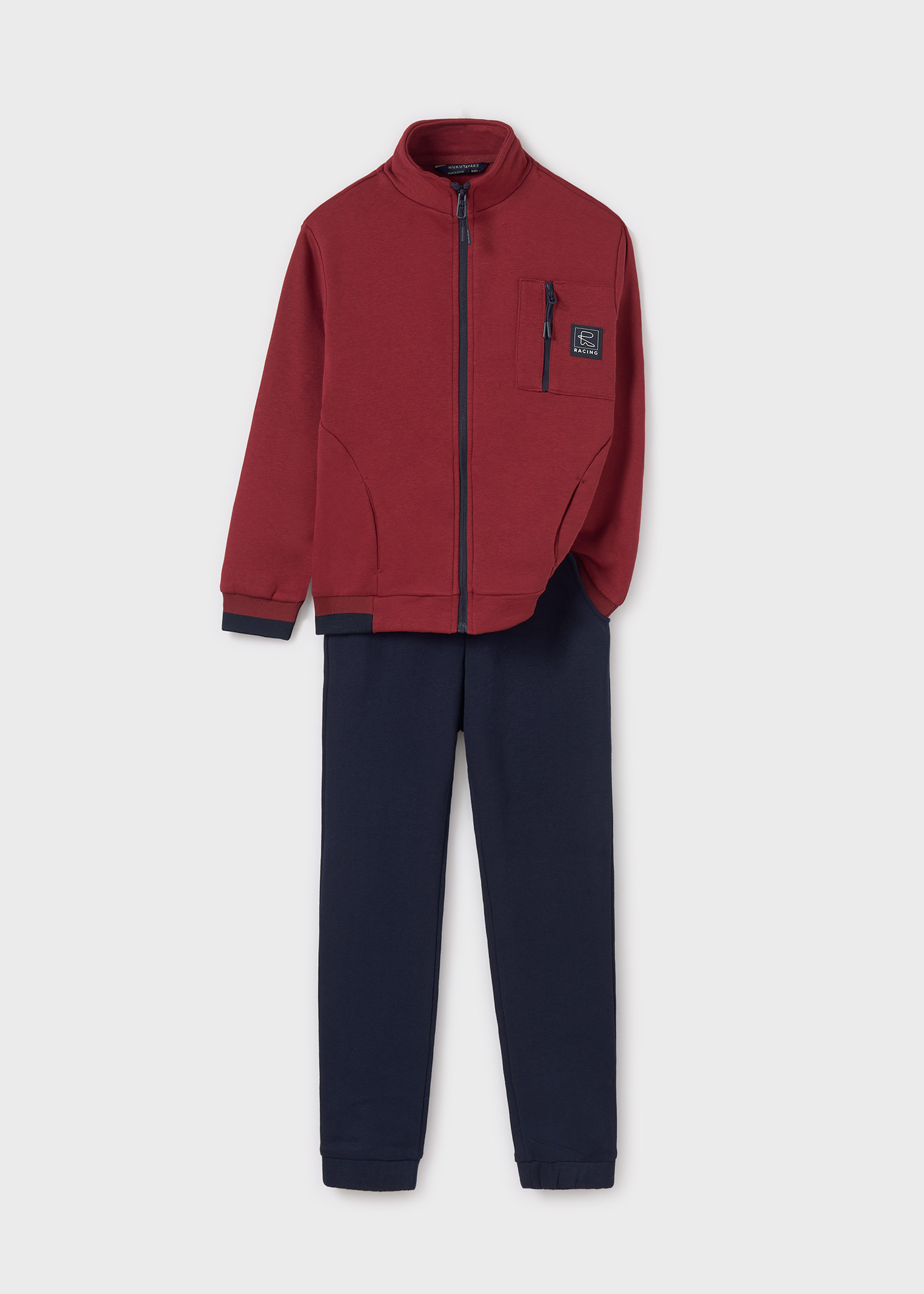 Boy Tracksuit with Reflective Details Set