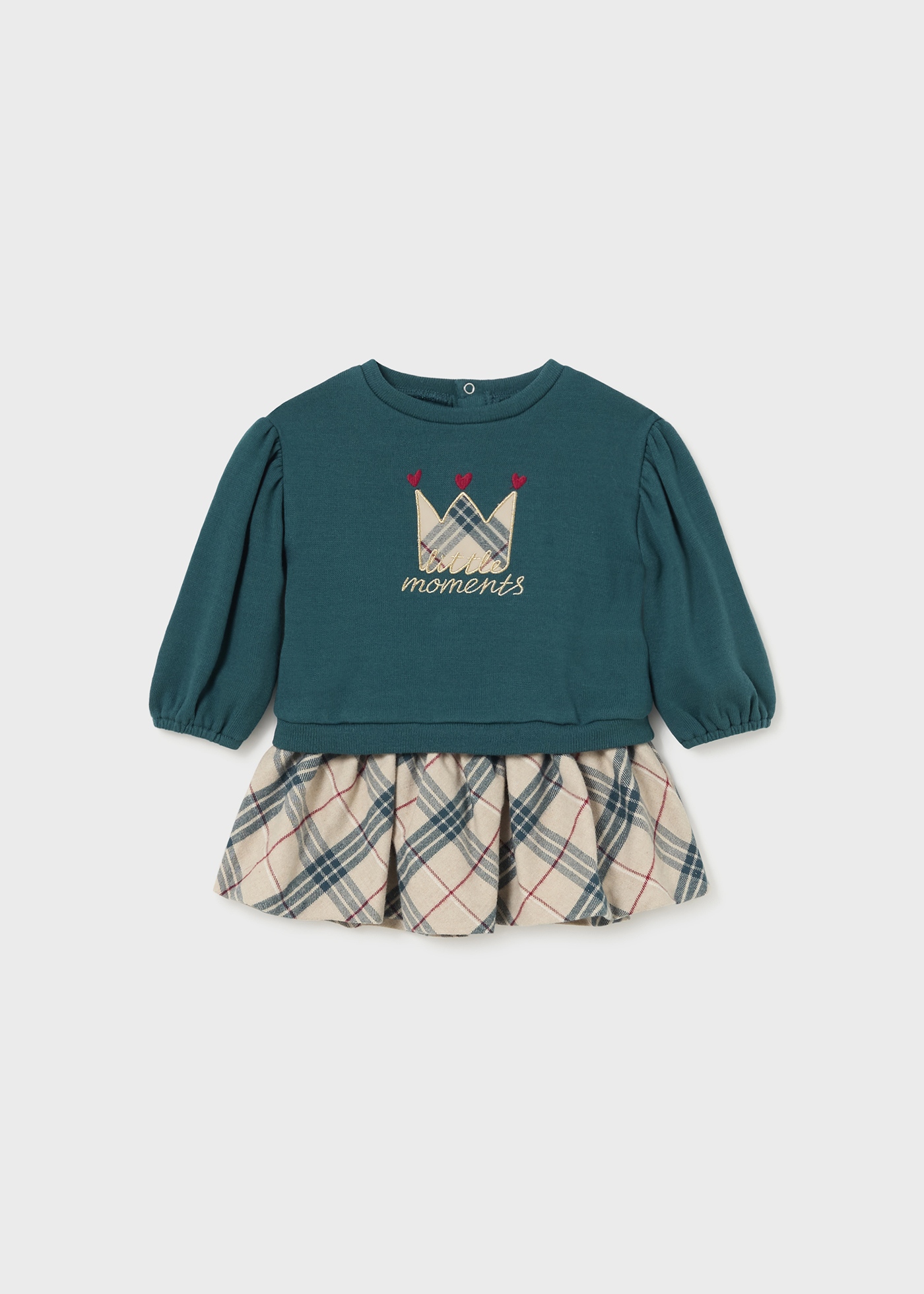 Baby Checked Skirt and Jumper Set