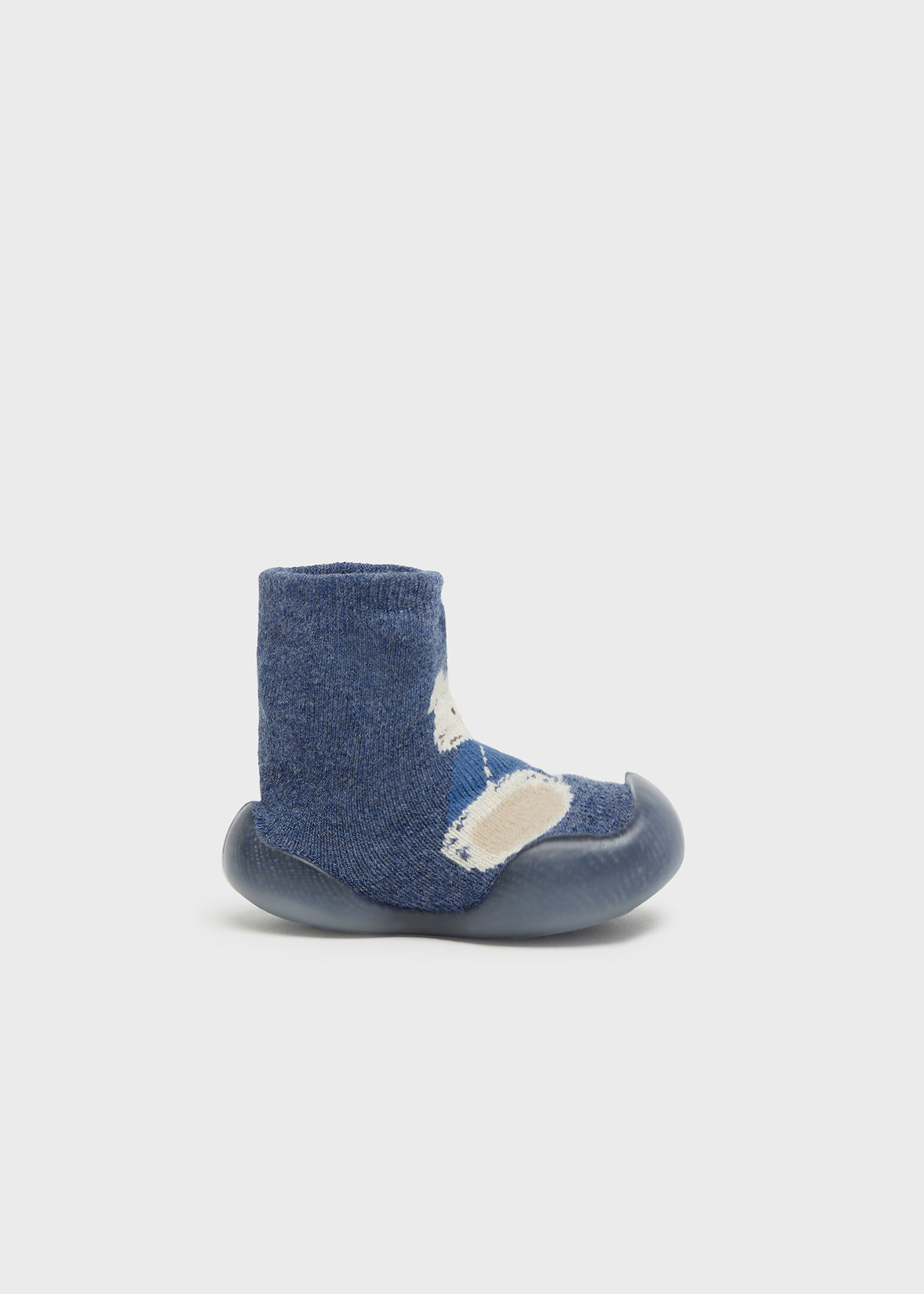 Newborn Boy Non-Slip Bear Socks