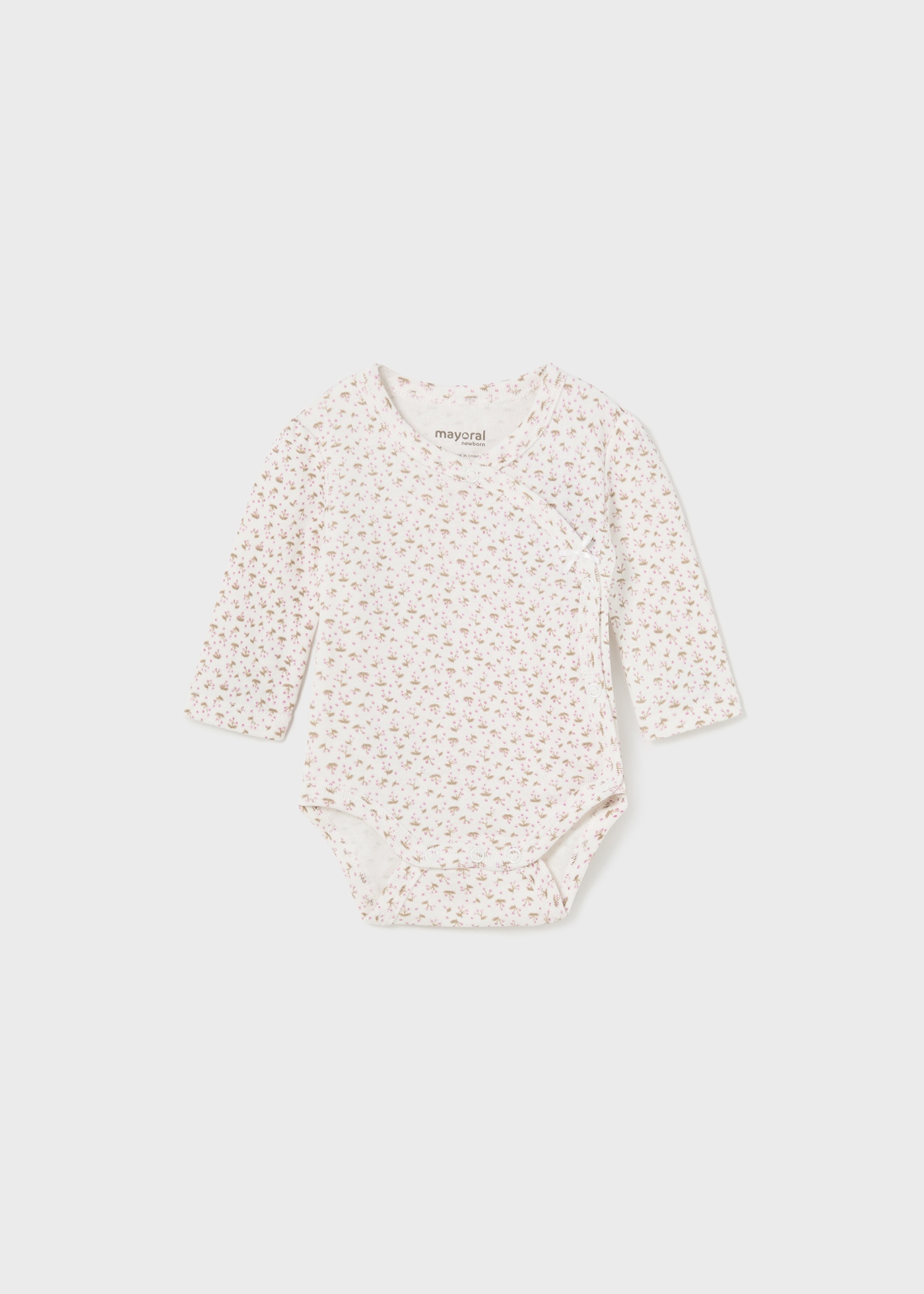 Newborn Girl Set of 2 Print Bodysuits