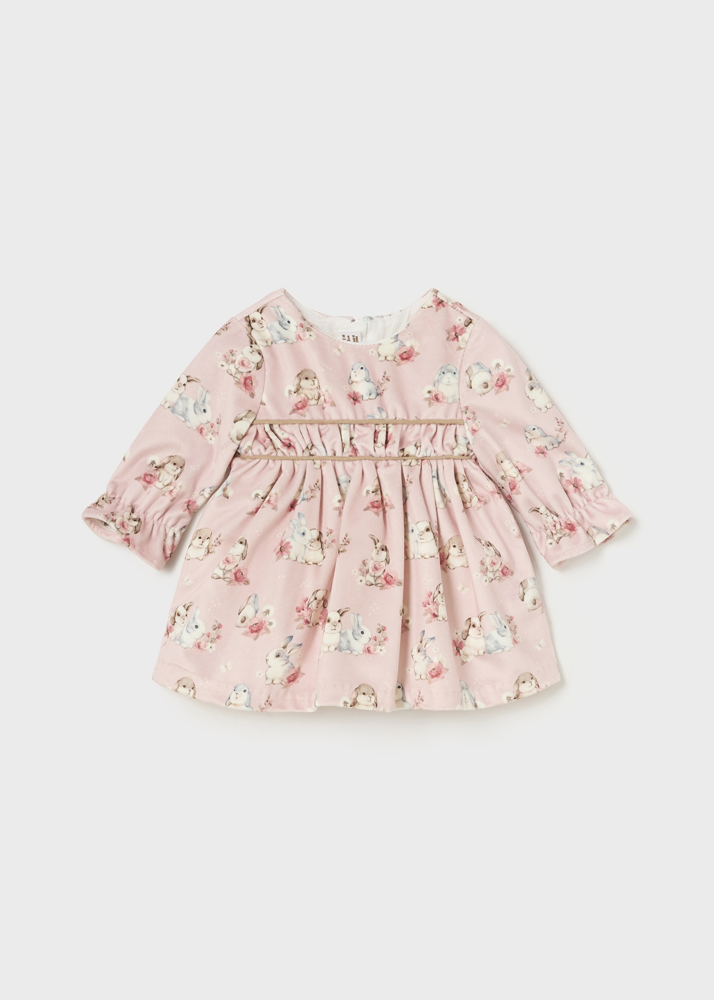 Newborn Girl Print Dress