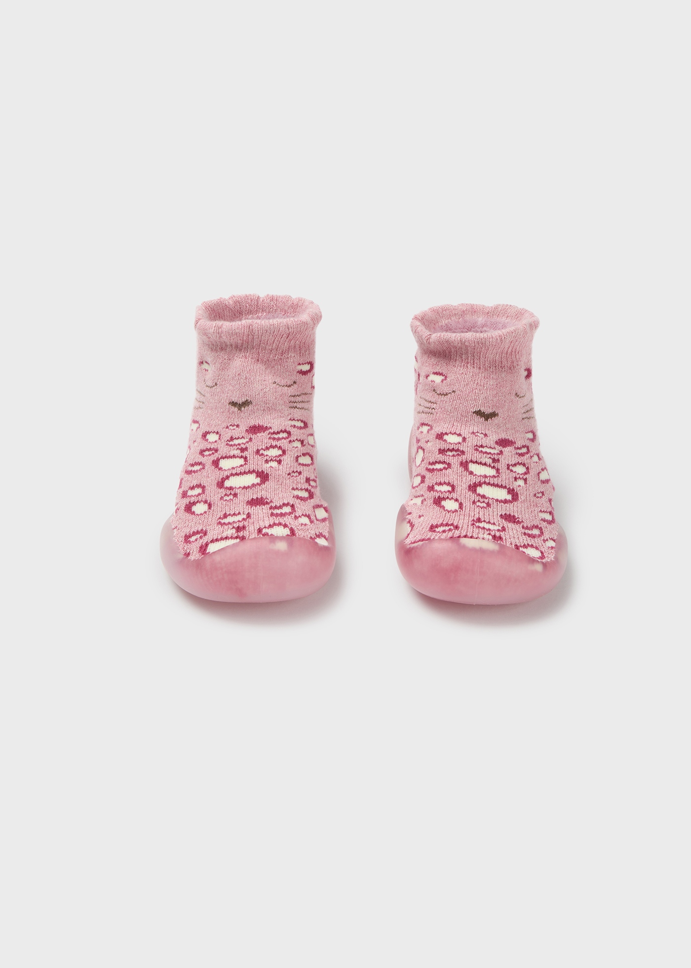 Newborn Girl Non-Slip Kitten Socks