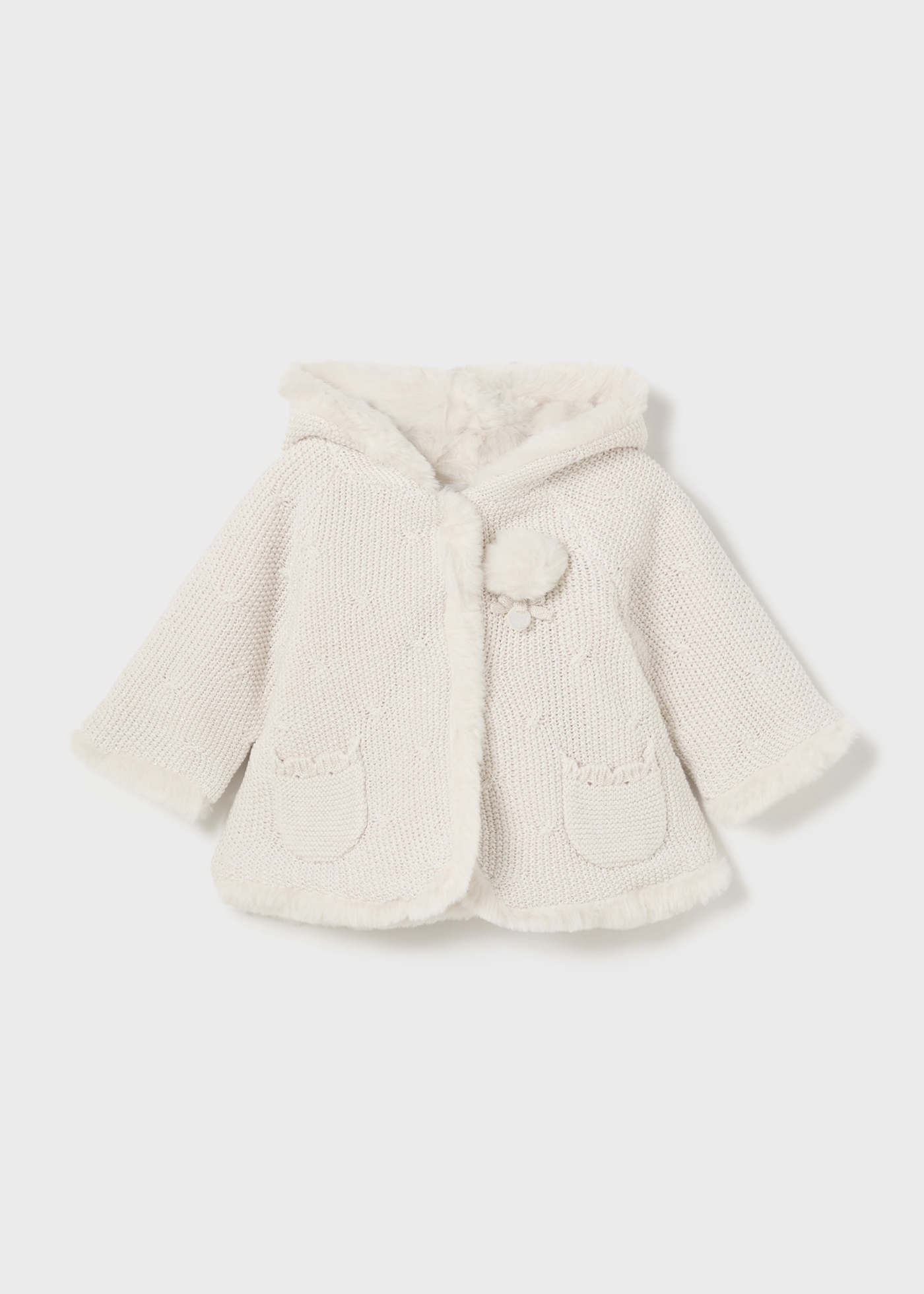 Newborn Tricot Fur Jacket