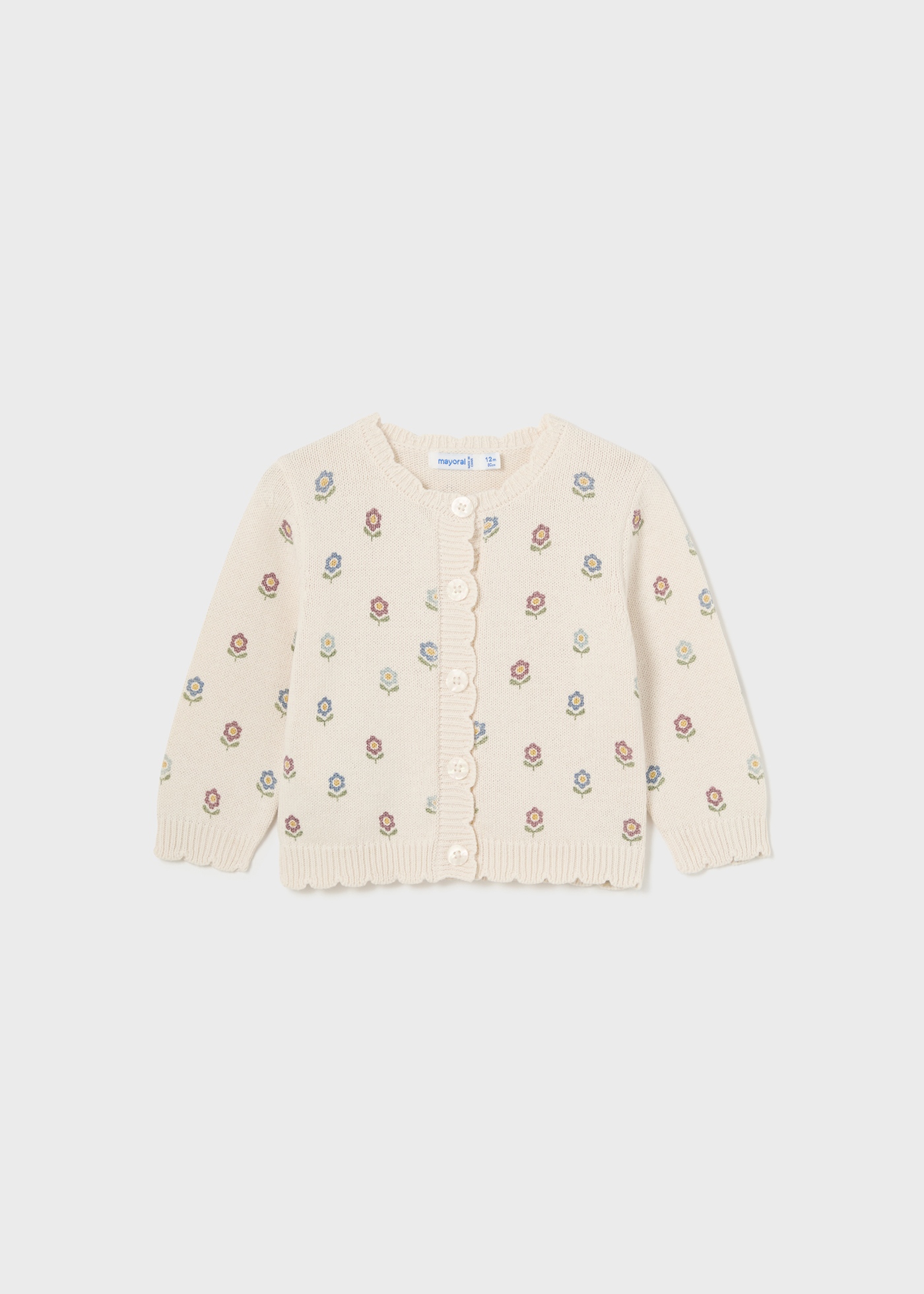 Baby Print Tricot Cardigan