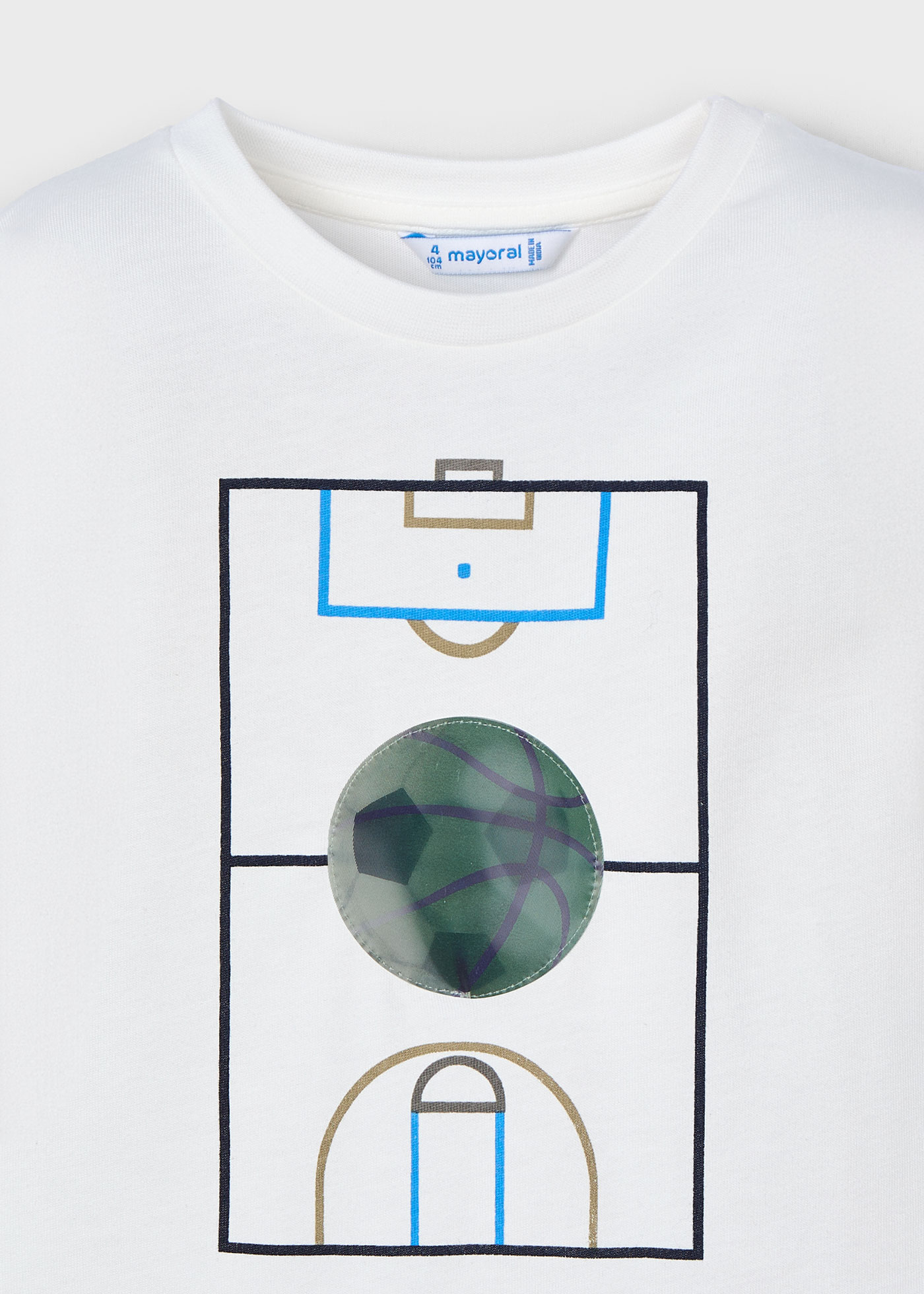 Boy Football Print T-Shirt