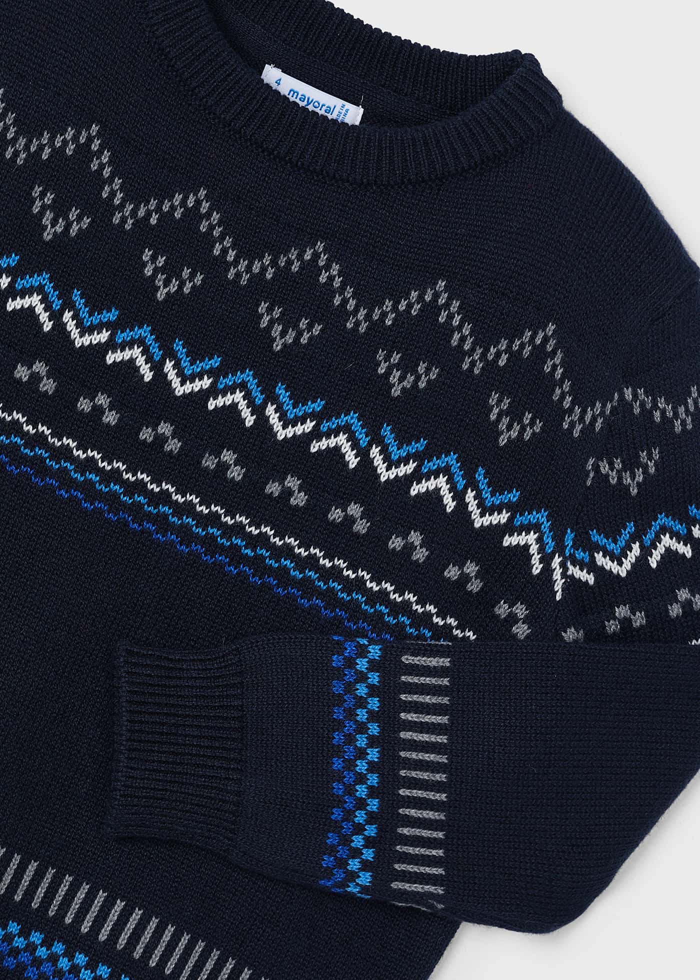 Boy Jacquard Jumper