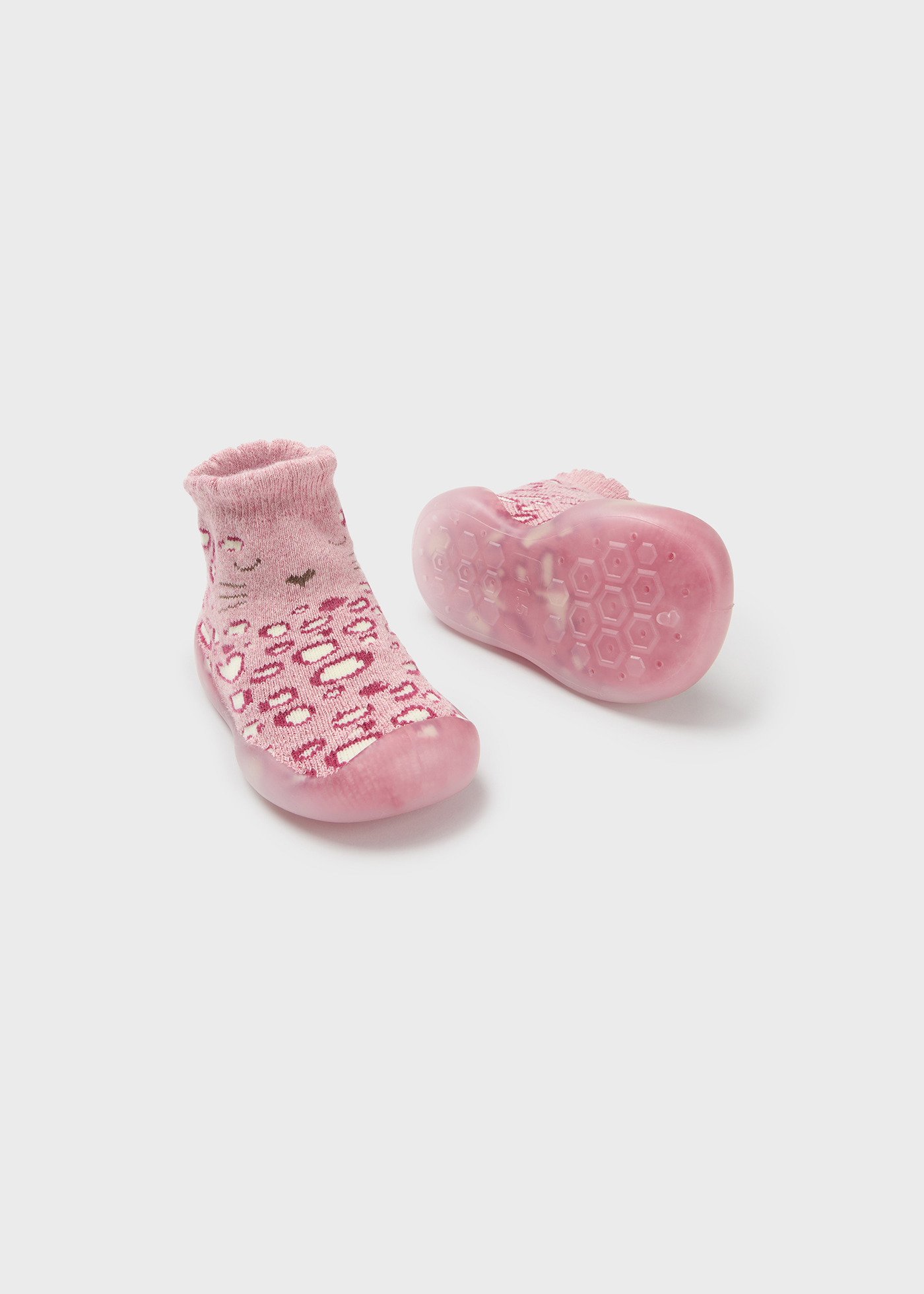 Newborn Girl Non-Slip Kitten Socks