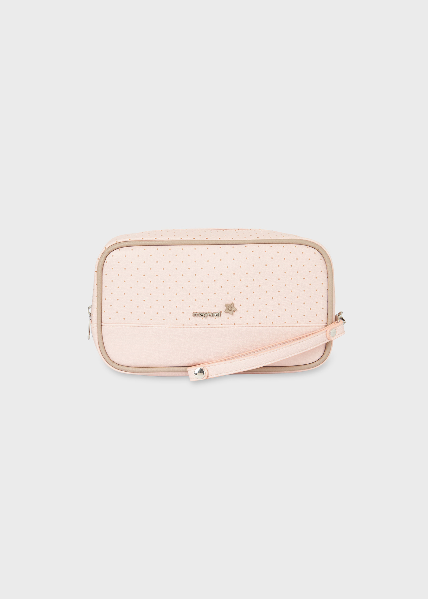 Polka dot toiletry bag