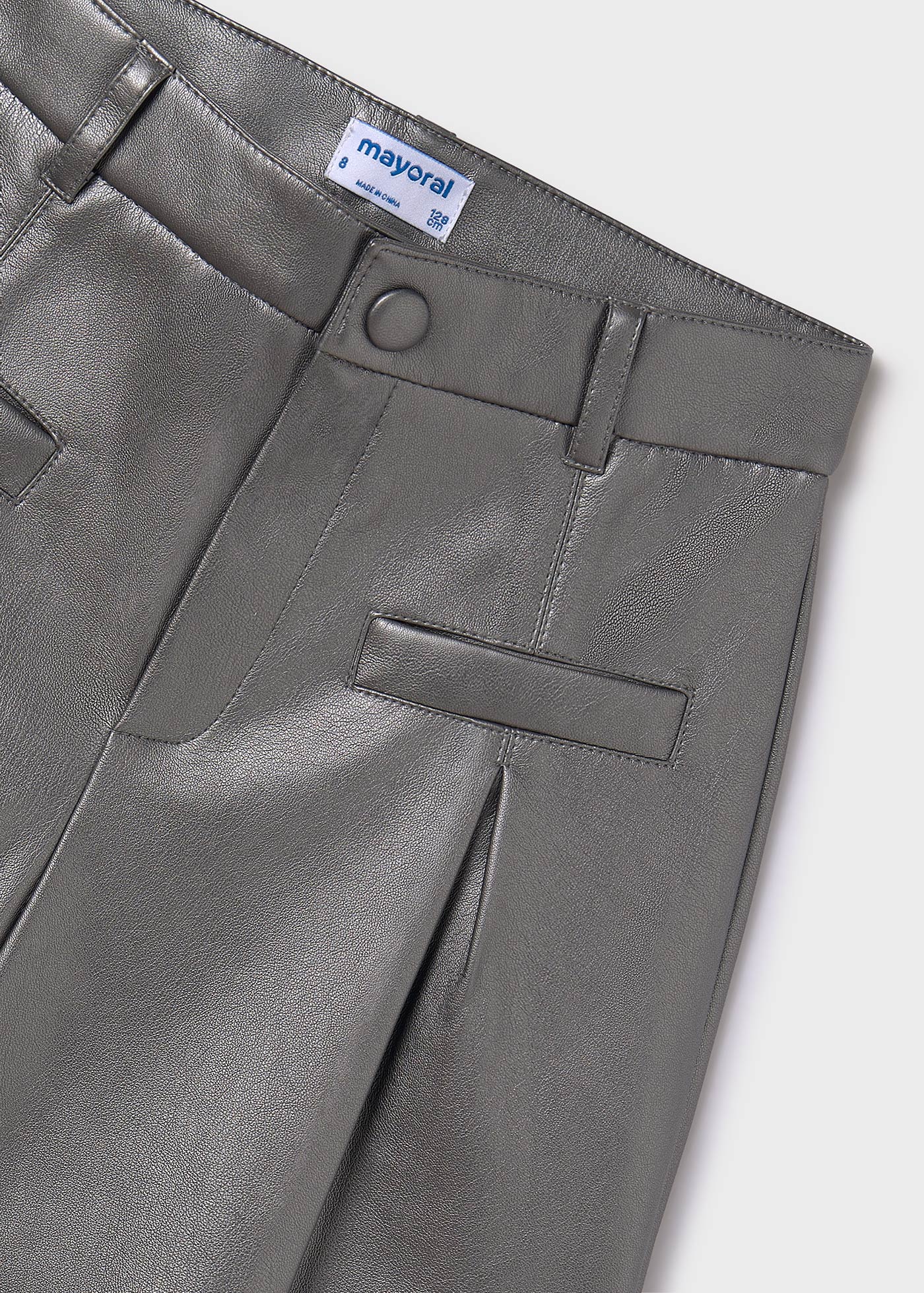 Girl Faux Leather Shorts