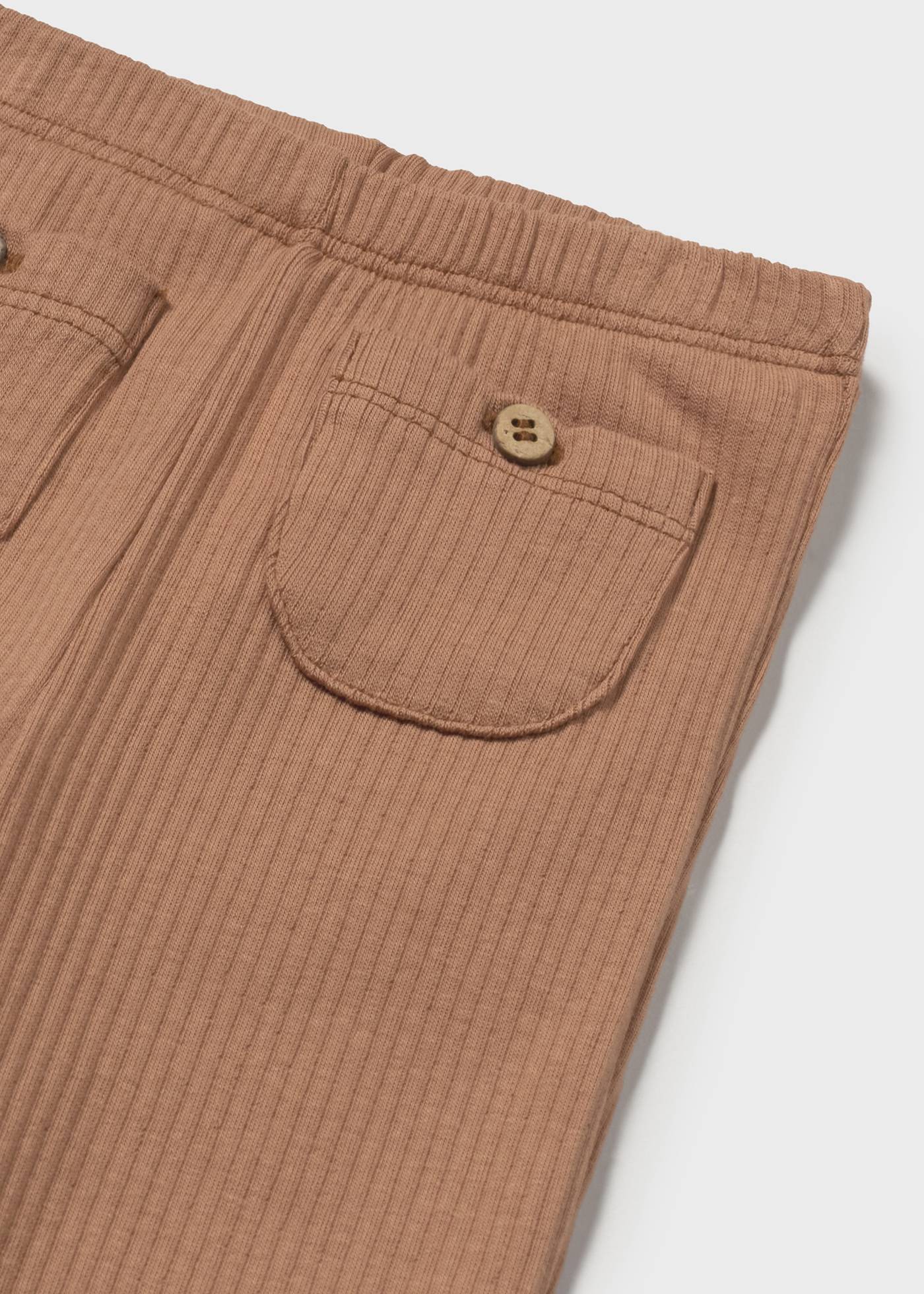 Baby flared ribbed leggings