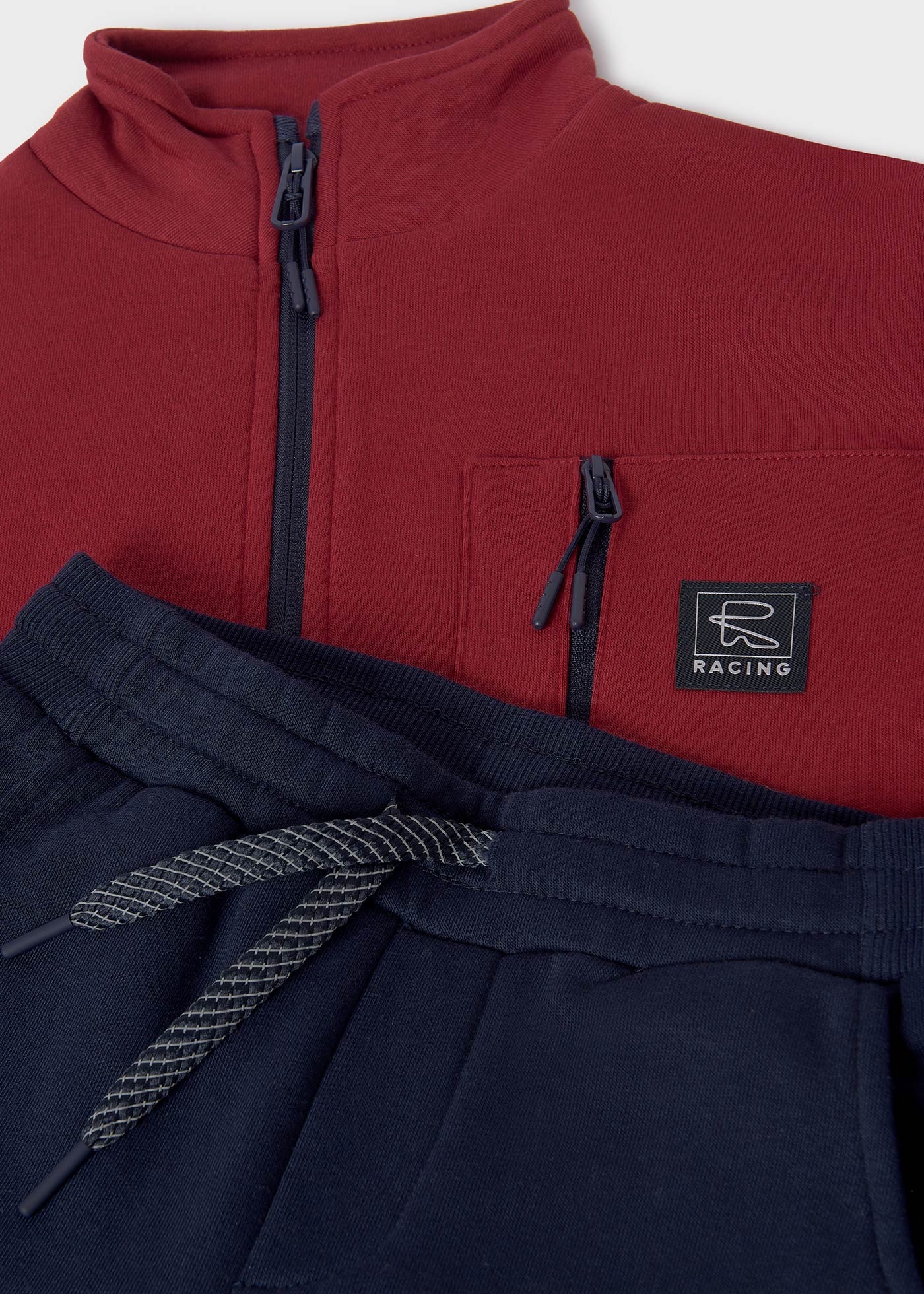 Boy Tracksuit with Reflective Details Set