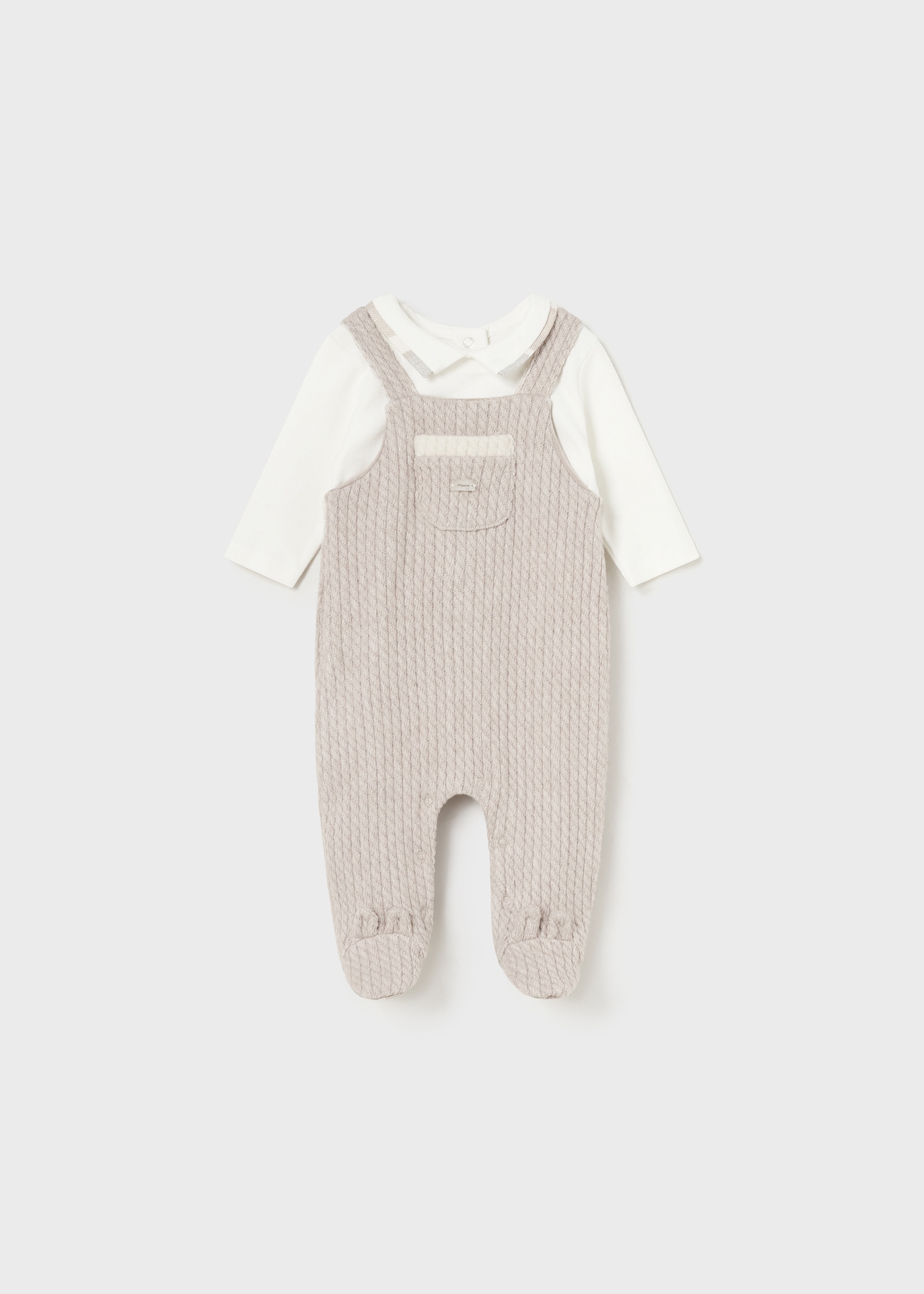 Newborn Boy Romper and Jacket Set