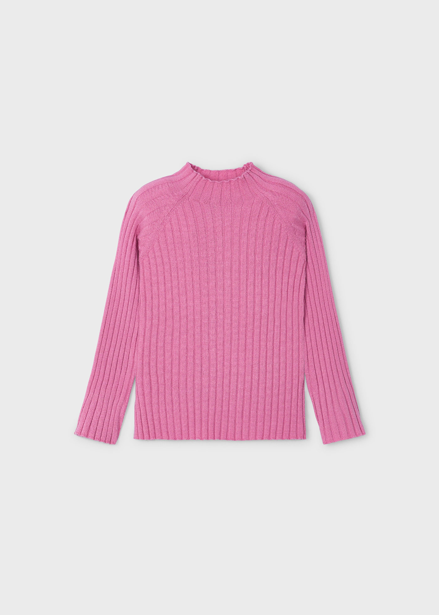 Girl Ribbed Turtleneck