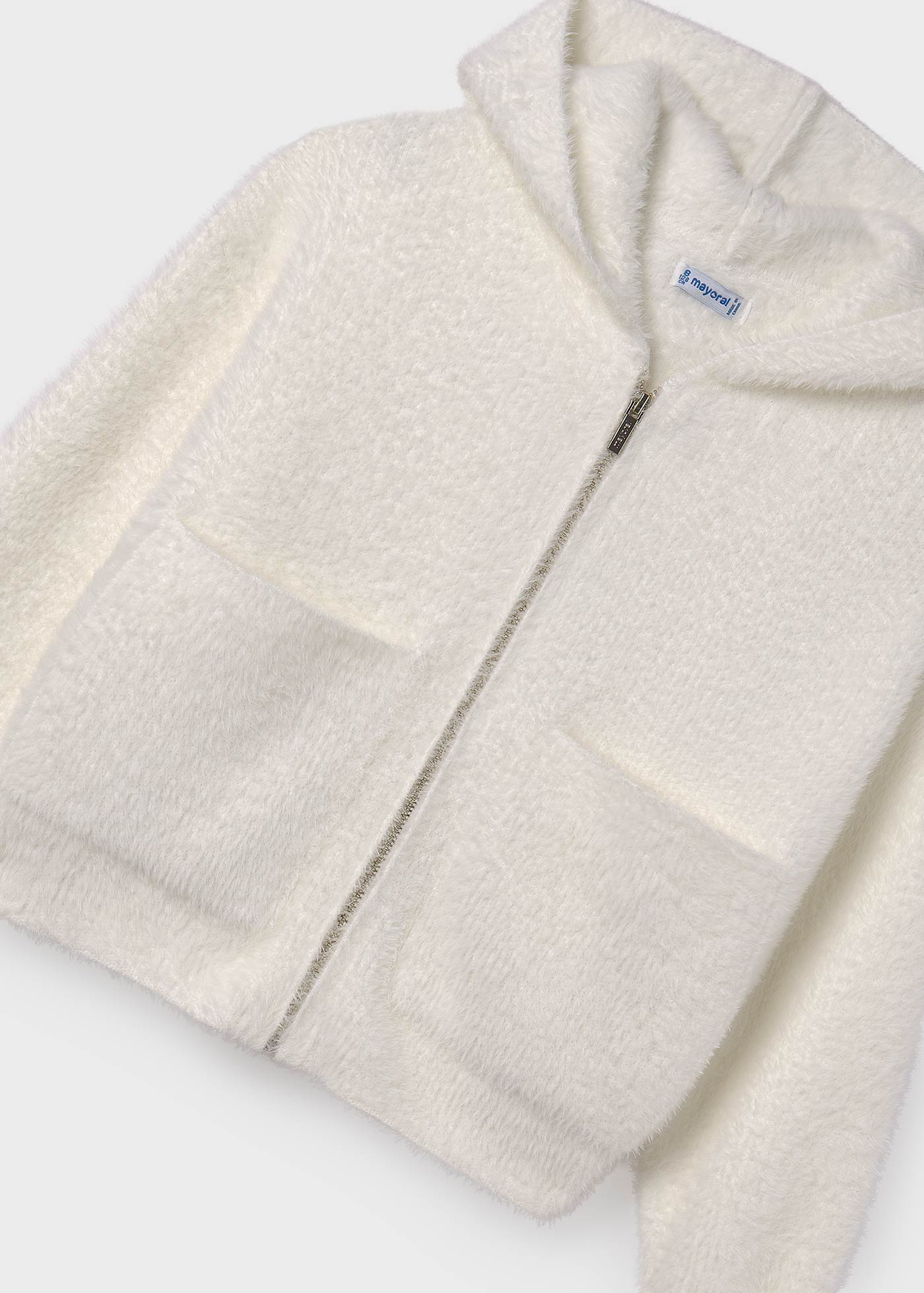 Girl Tricot Zip Hoodie