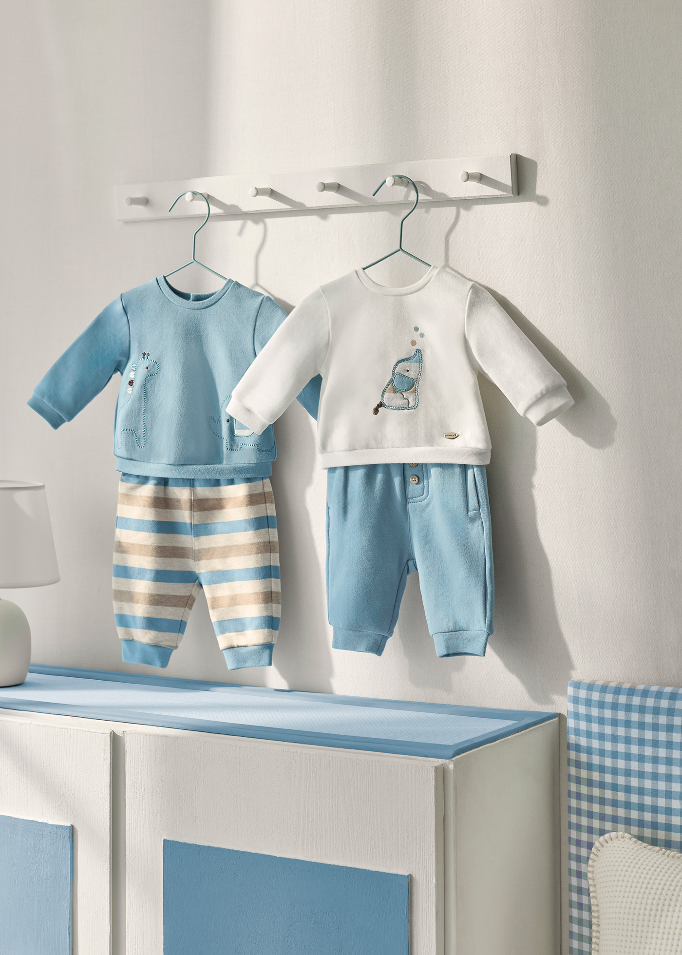 Newborn Boy 4 Piece Terry Set