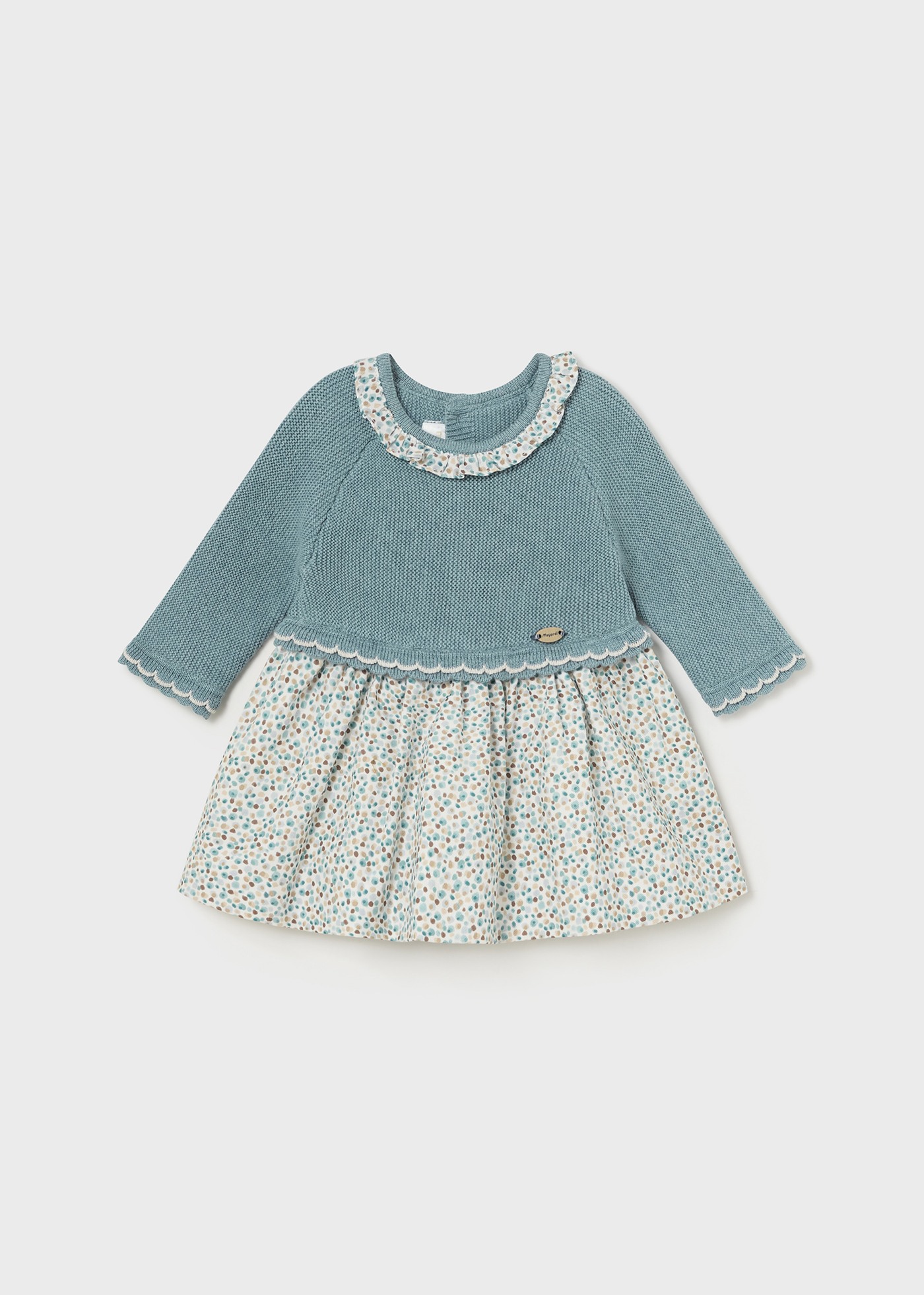Newborn Combined Tricot Dress
