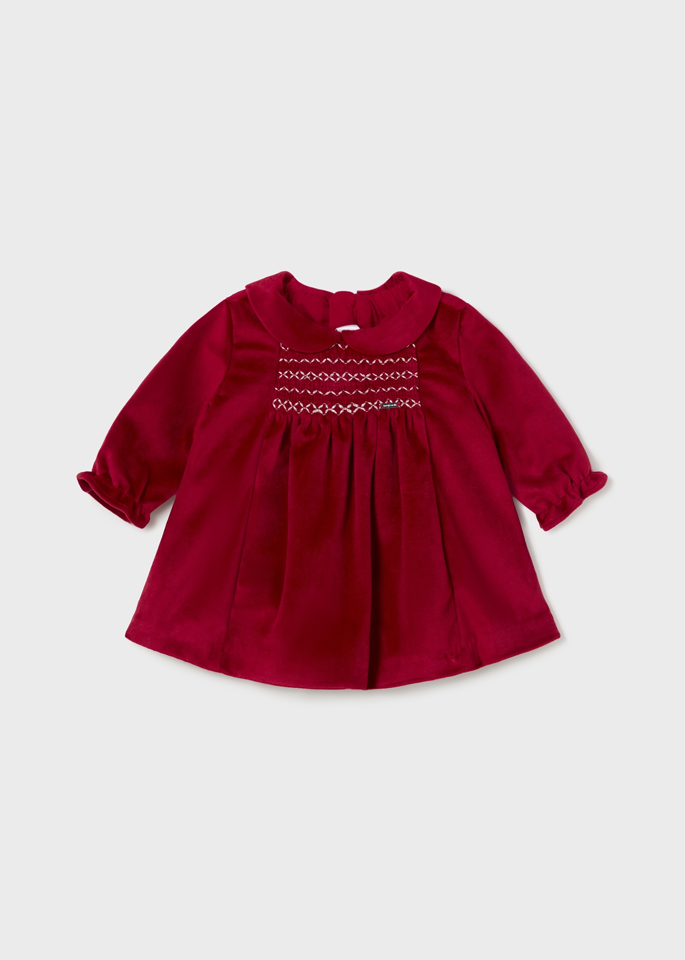 Newborn Girl Sparkly Velvet Dress