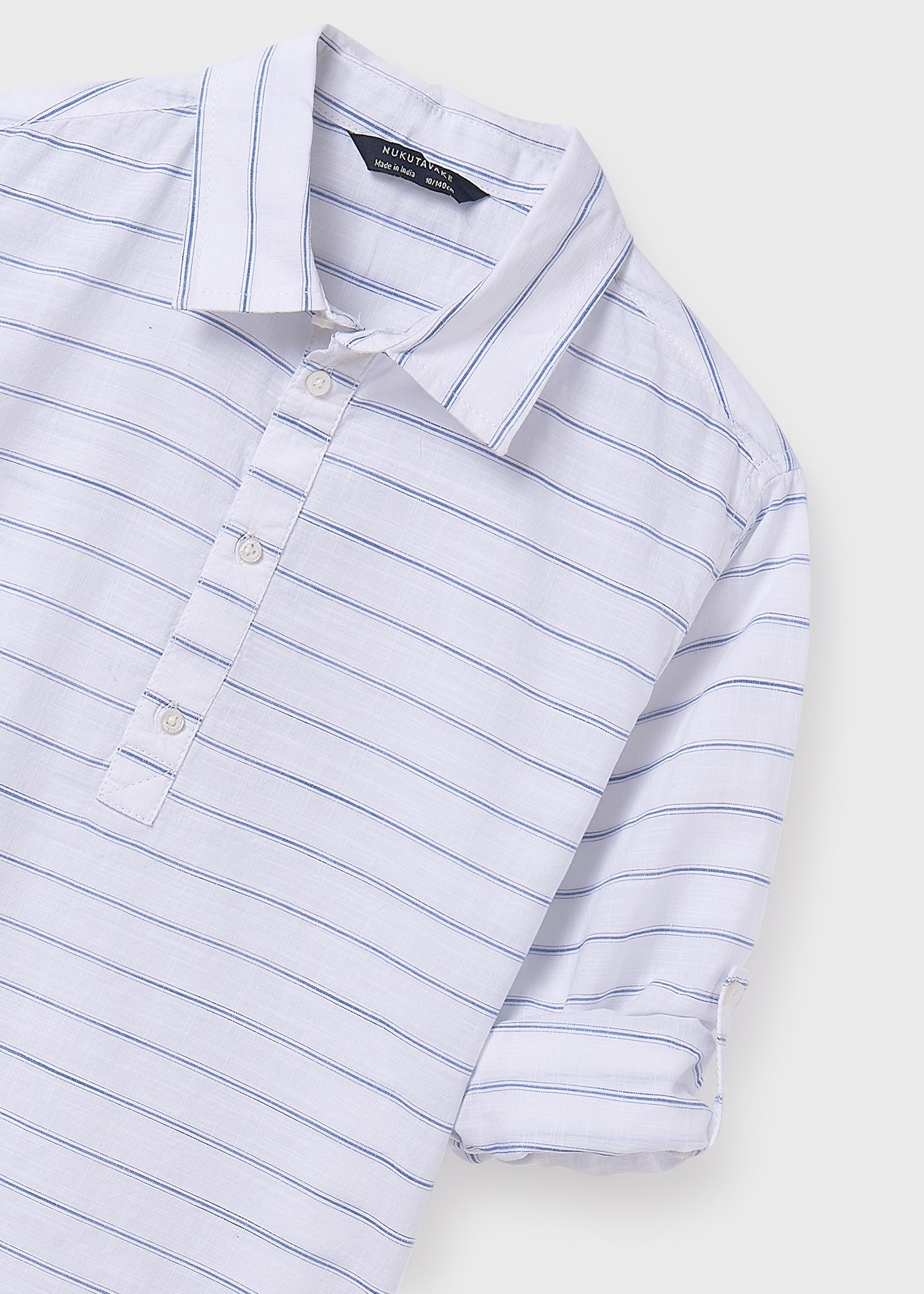 Boy long sleeve polo shirt