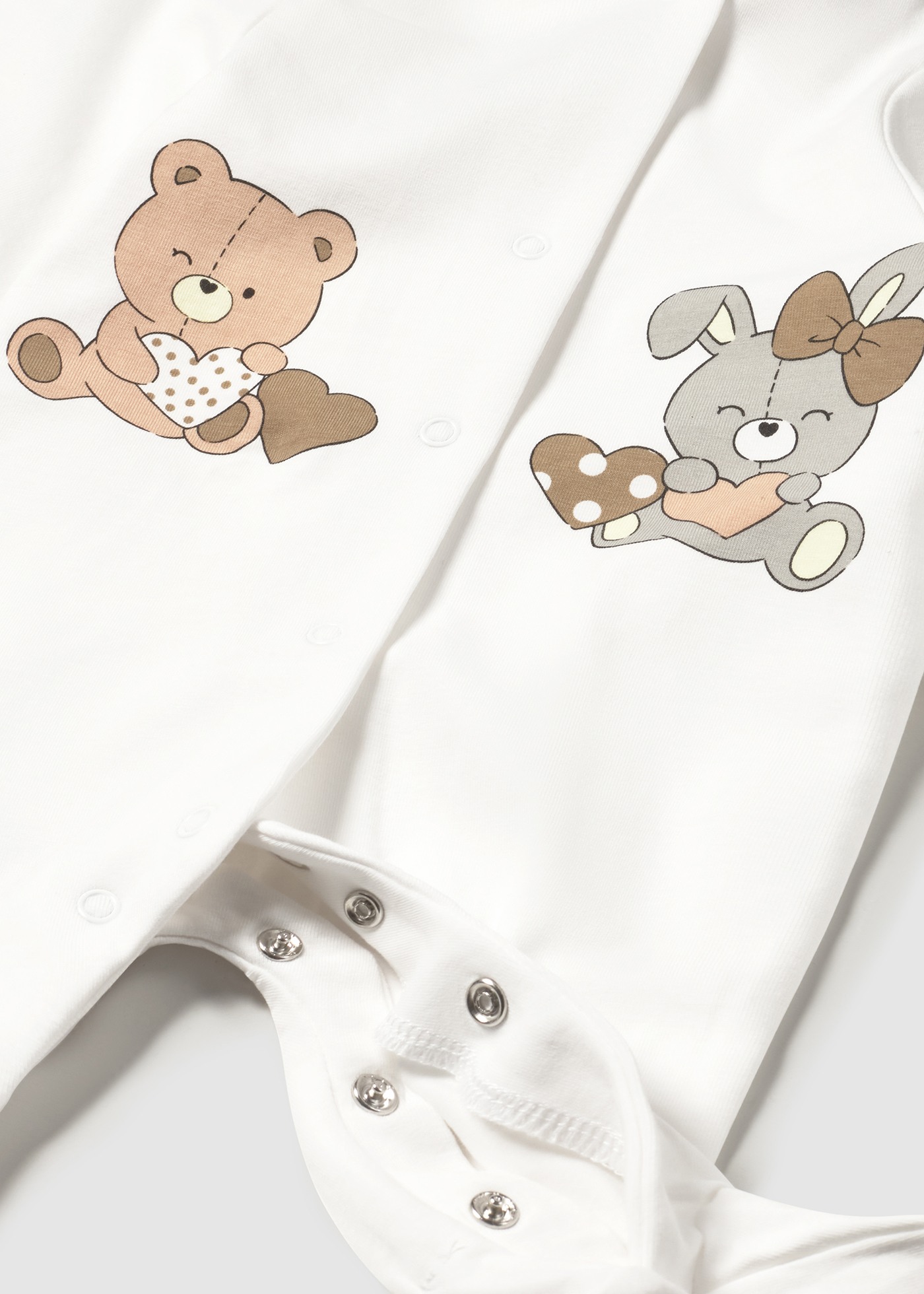 Newborn girl set of 2 rompers